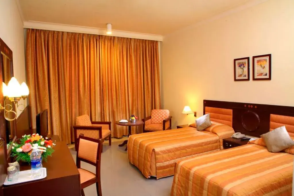 Bed in Sangam Hotel, Thanjavur Bed in Sangam Hotel, Thanjavur