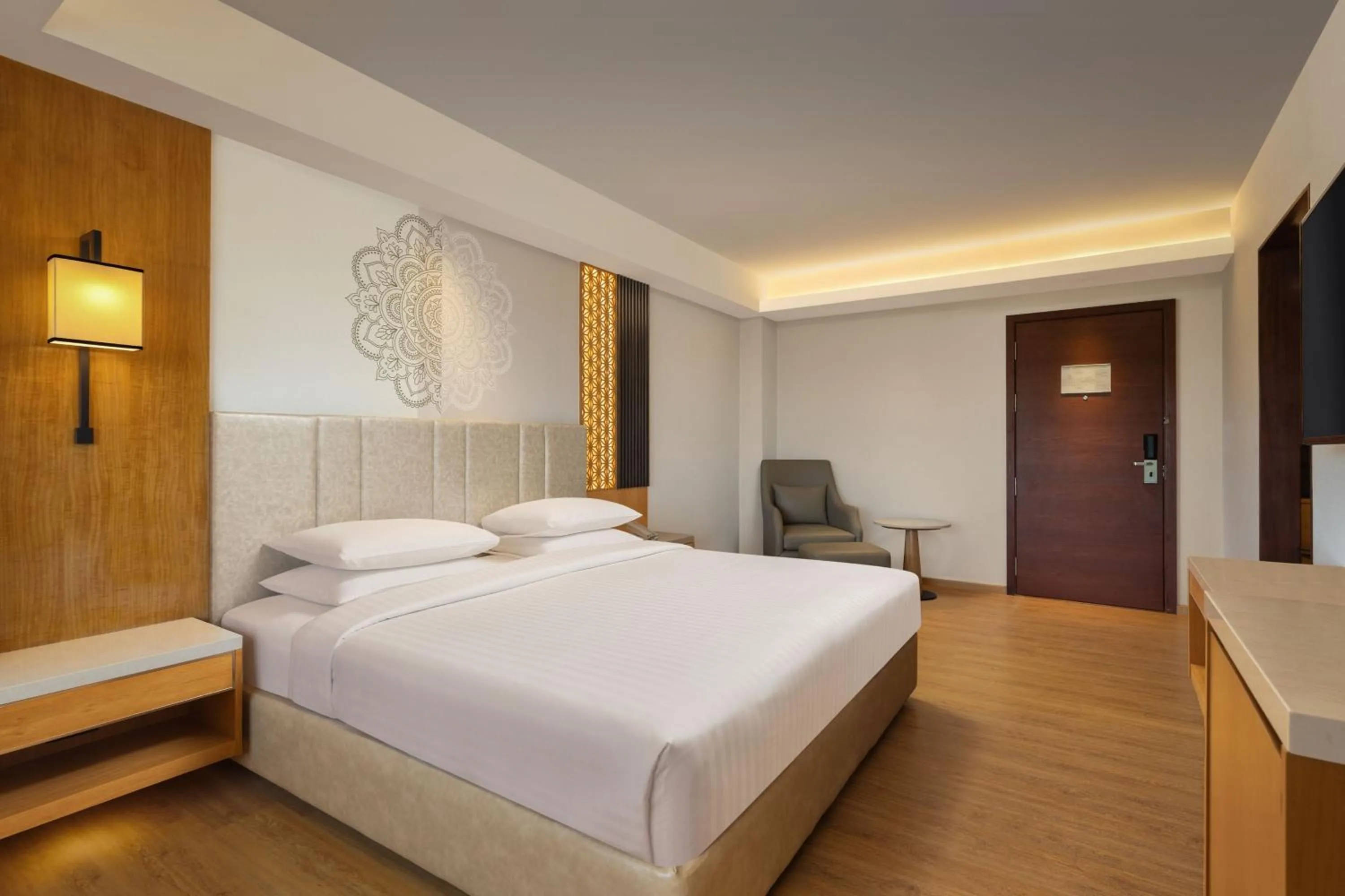 Bedroom, Bed in Courtyard by Marriott Tiruchirappalli
