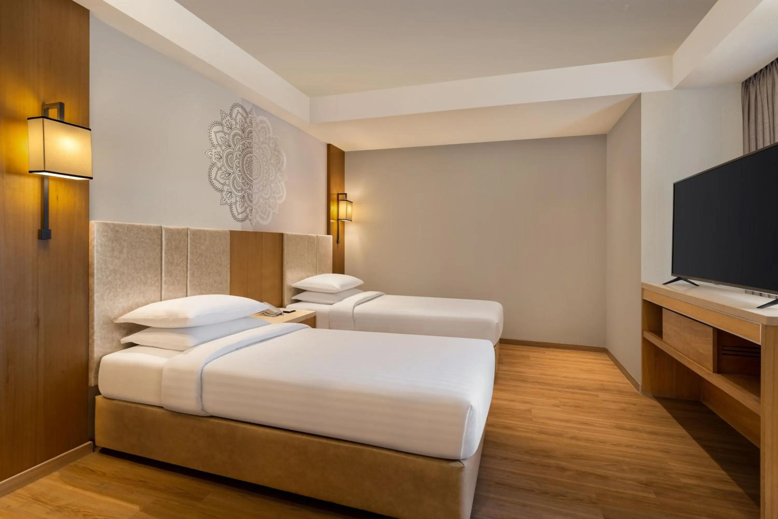 Bedroom, Bed in Courtyard by Marriott Tiruchirappalli
