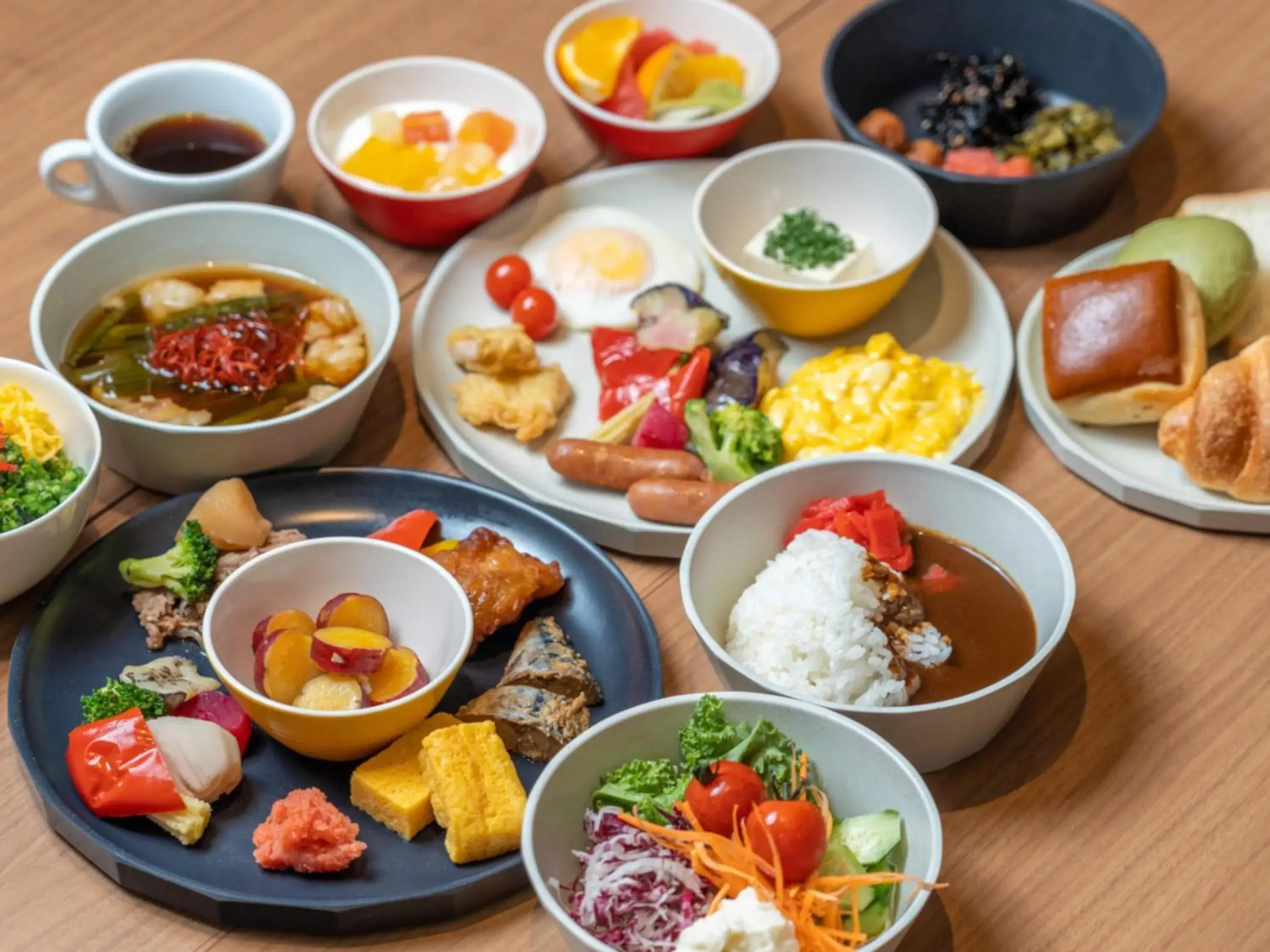Breakfast in Nishitetsu Inn Nihonbashi Breakfast in Nishitetsu Inn Nihonbashi