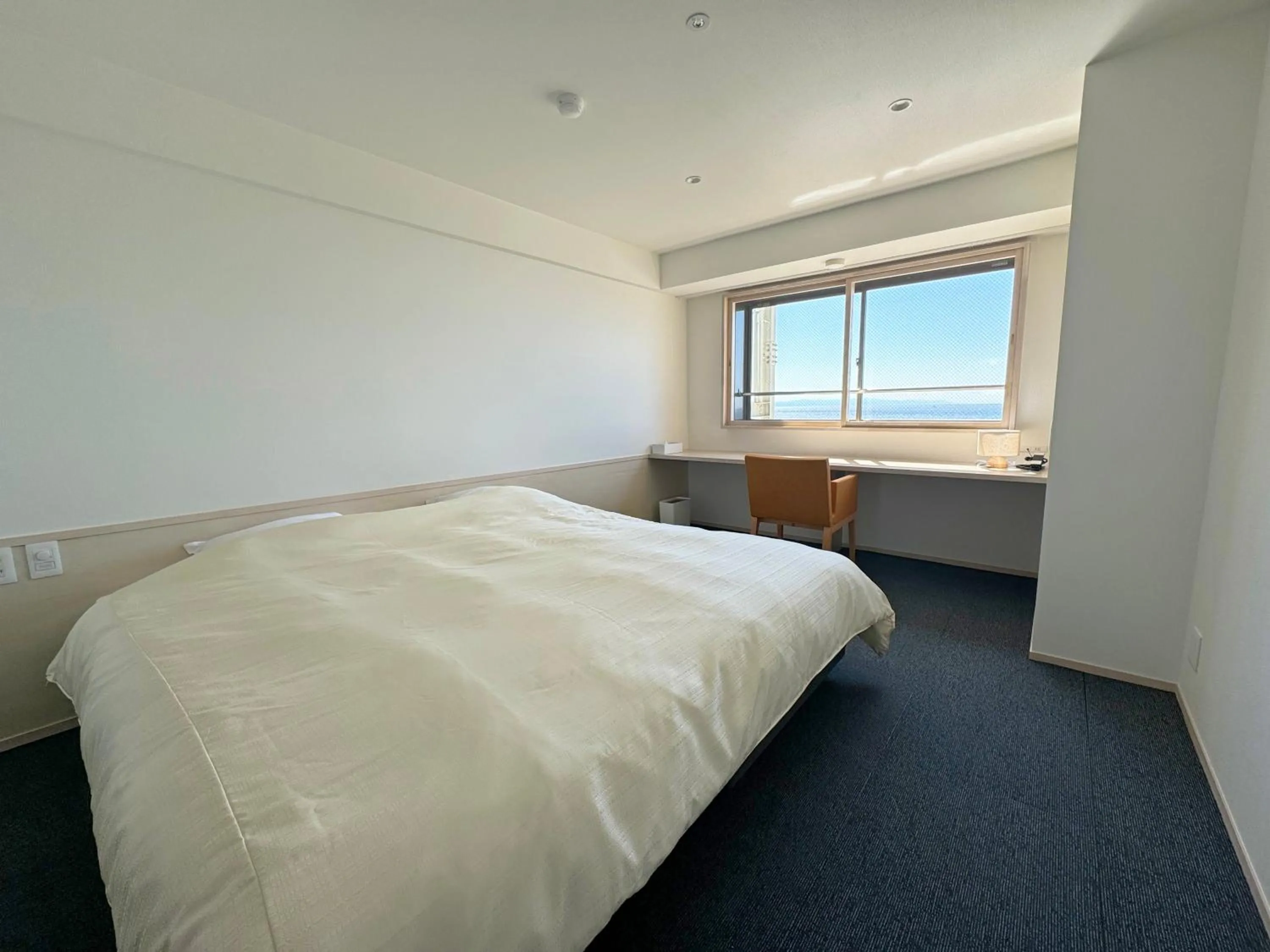 Bed in Yunohama Hotel