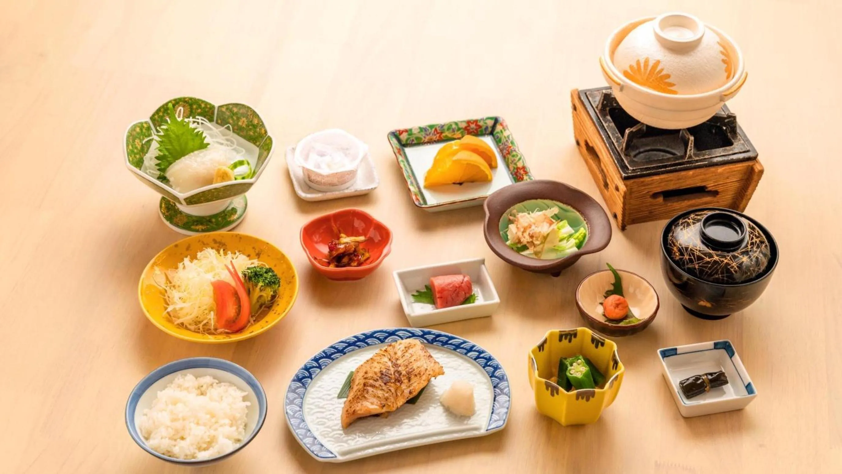 Breakfast in Yunohama Hotel