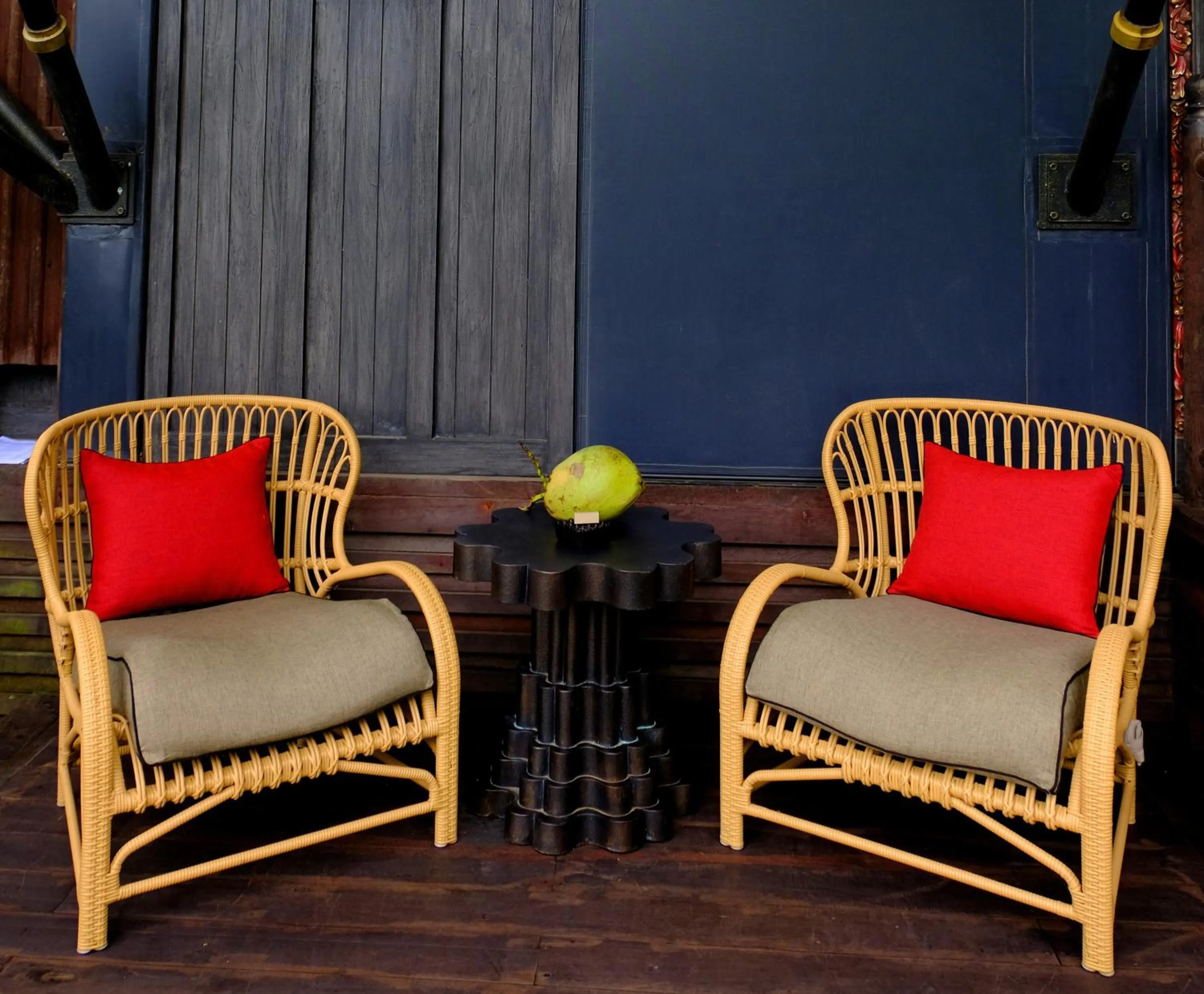 Patio in Capella Ubud, Bali