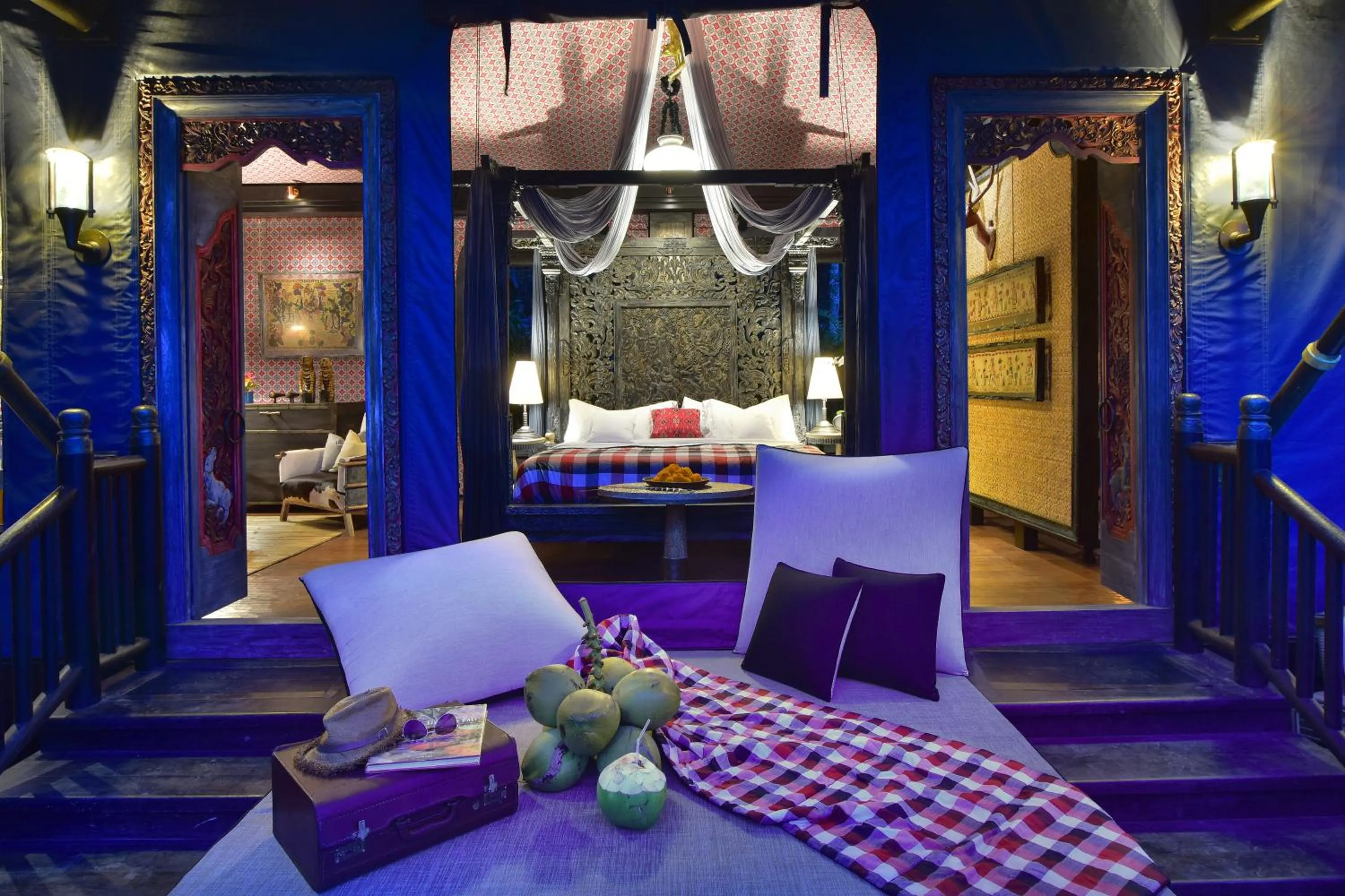 Patio in Capella Ubud, Bali