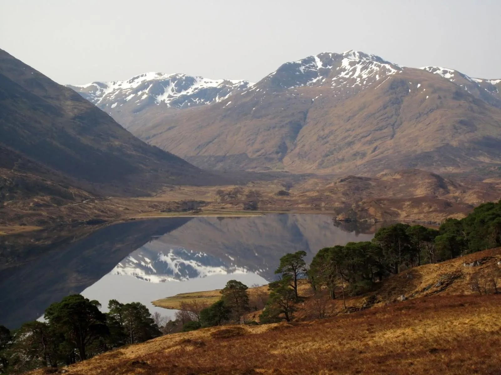 Lake view in Loch Ness Lodge