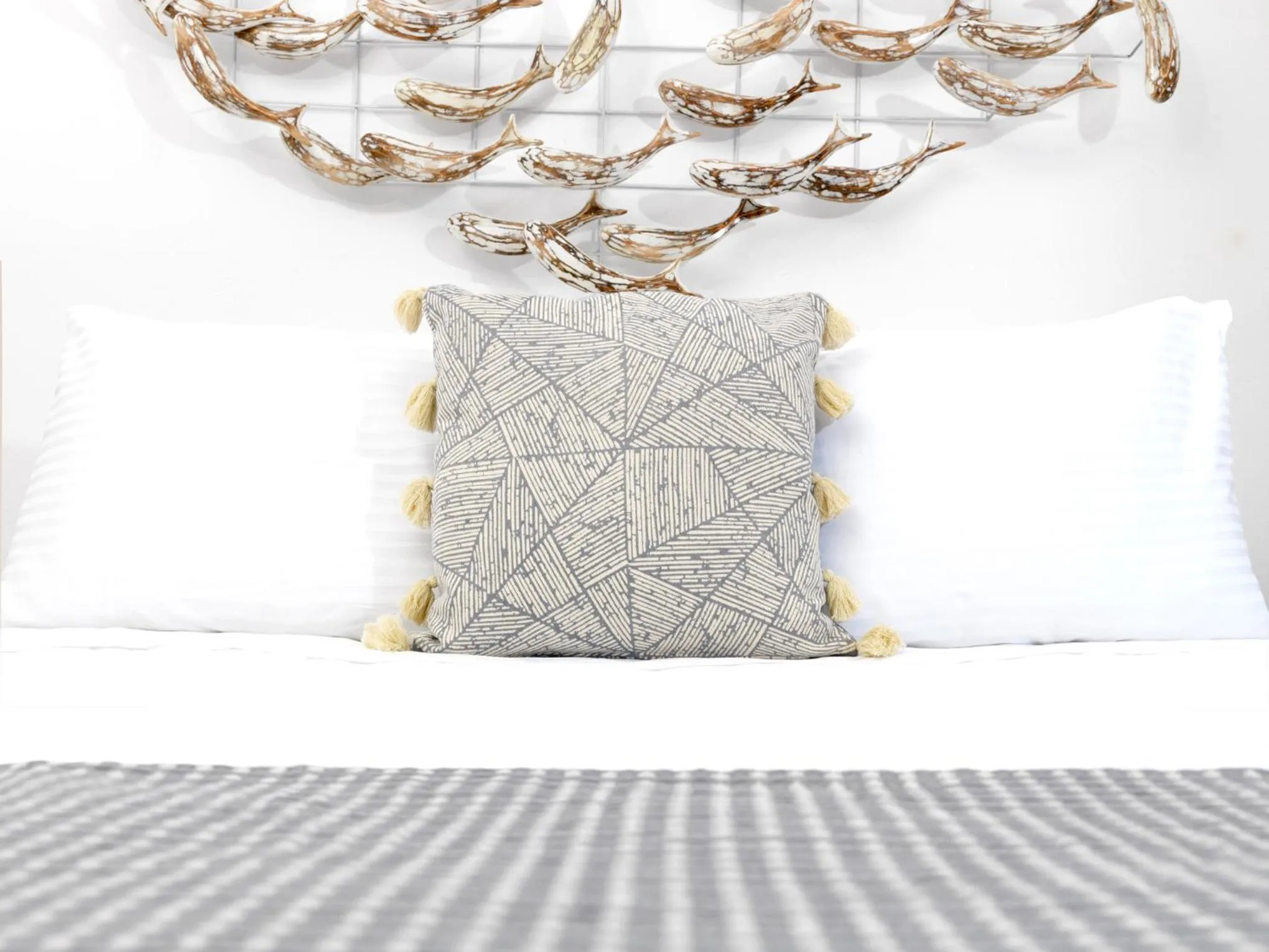 Bed in Drops Cave Houses