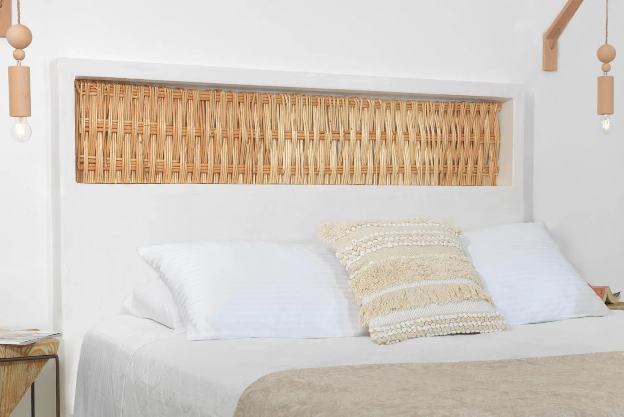 Bed in Drops Cave Houses