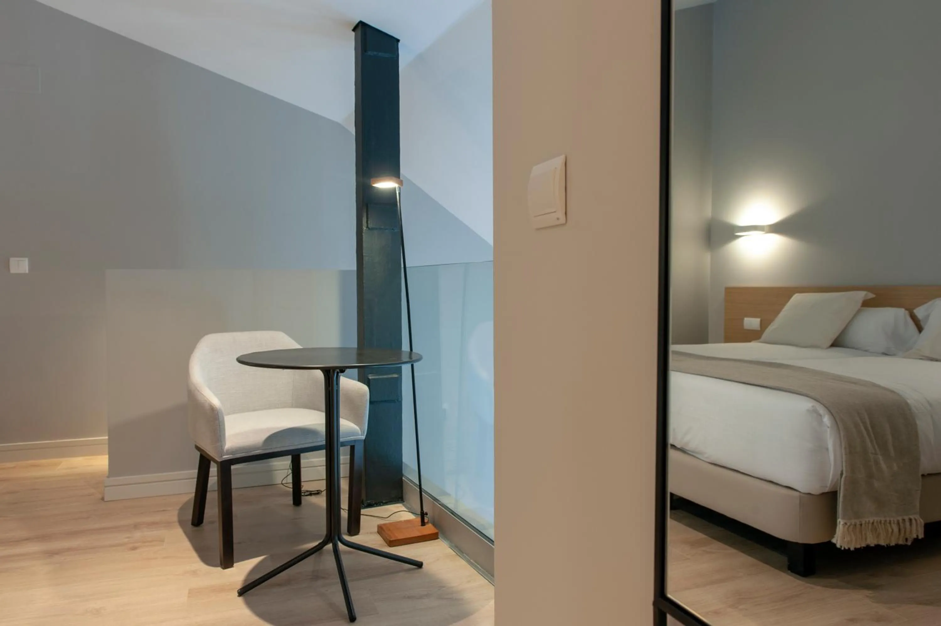 Bedroom, Bed in MH Apartments Central Madrid