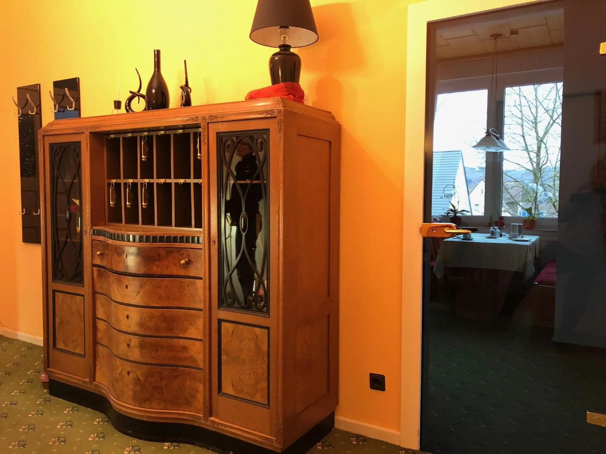 Decorative detail in Thermen Hotel Pension Villa Holstein