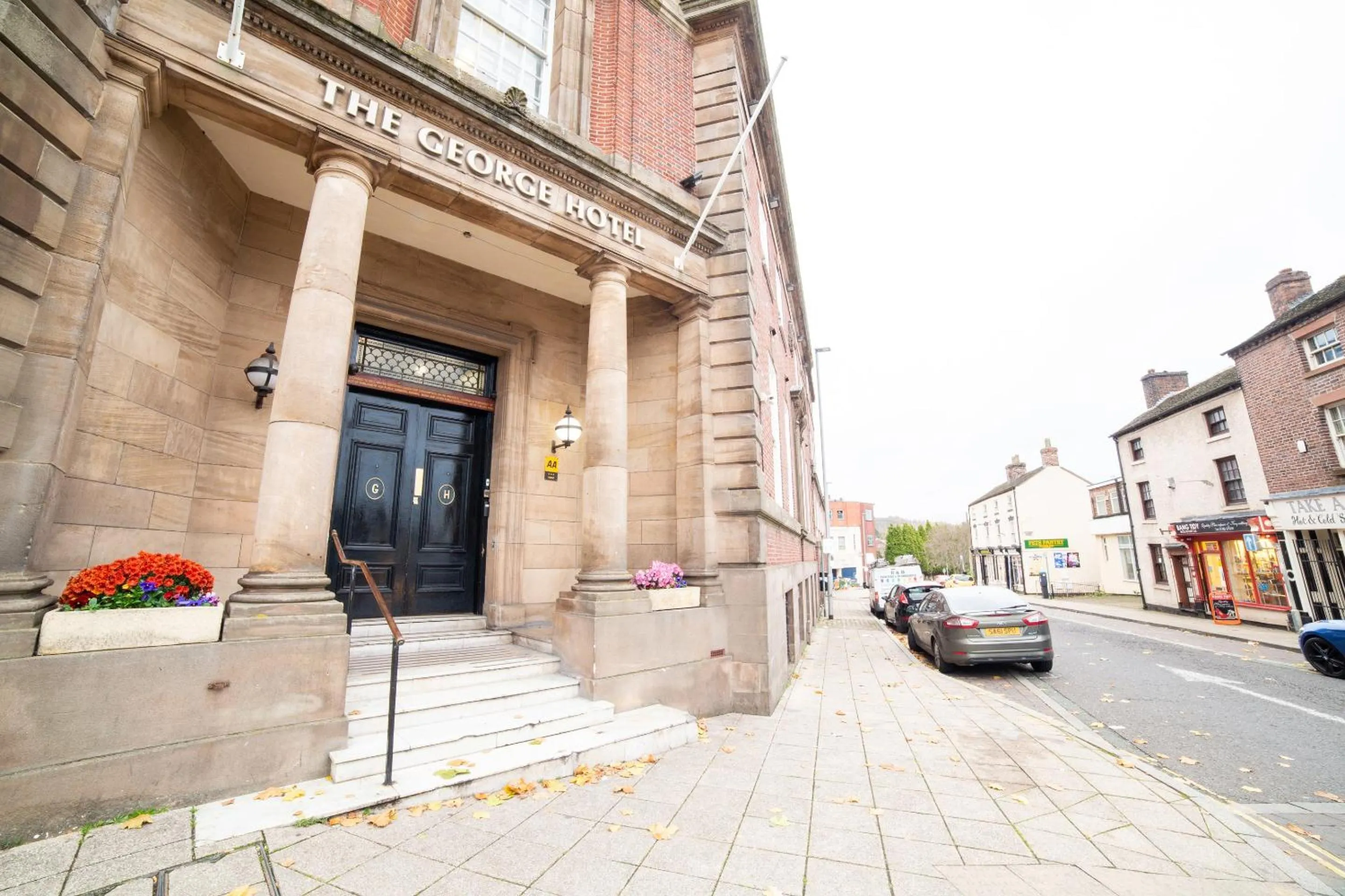 Facade/entrance in George Hotel, Burslem, Stoke-on-Trent