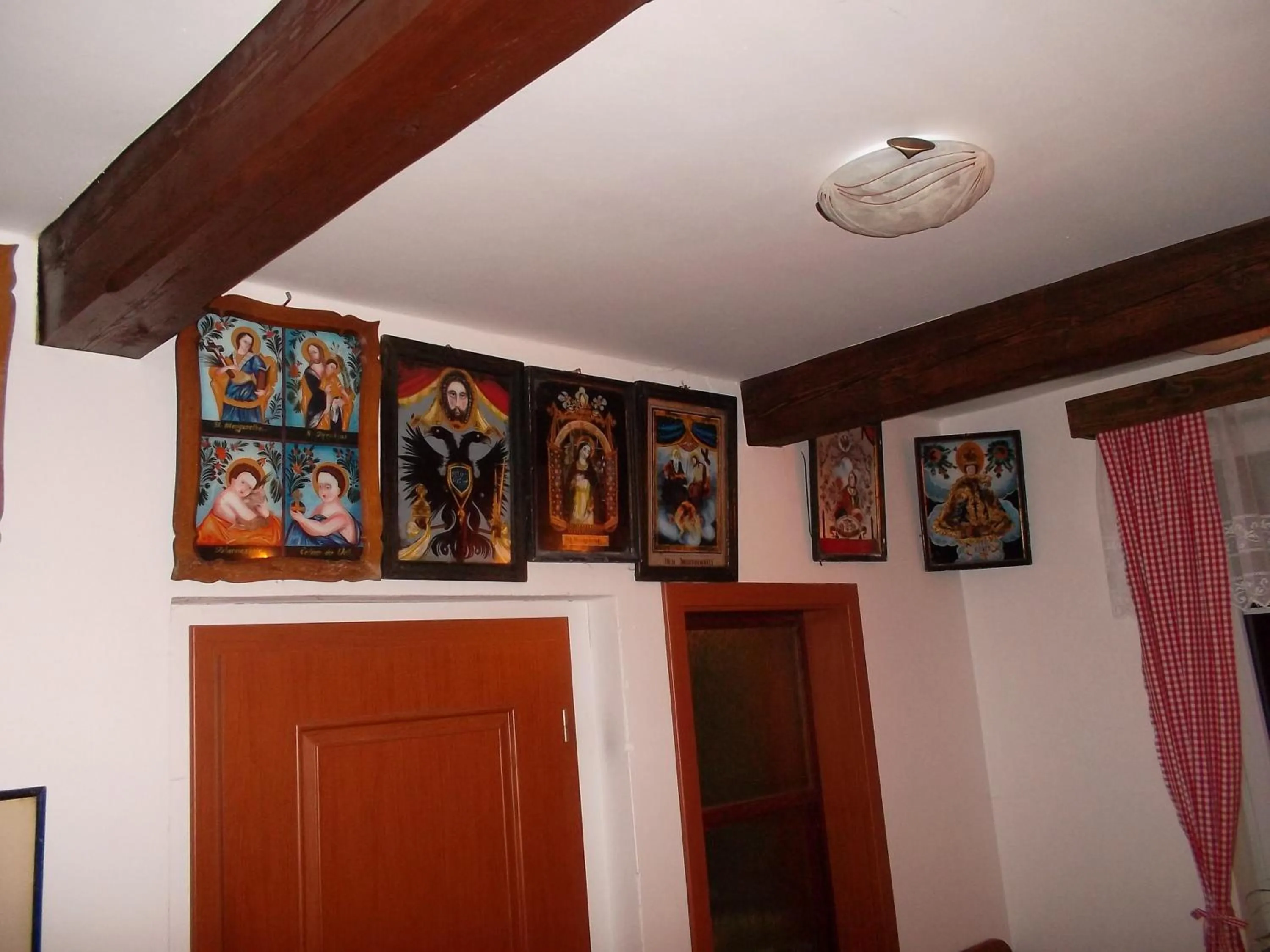 Decorative detail in Hotel Anenský mlýn