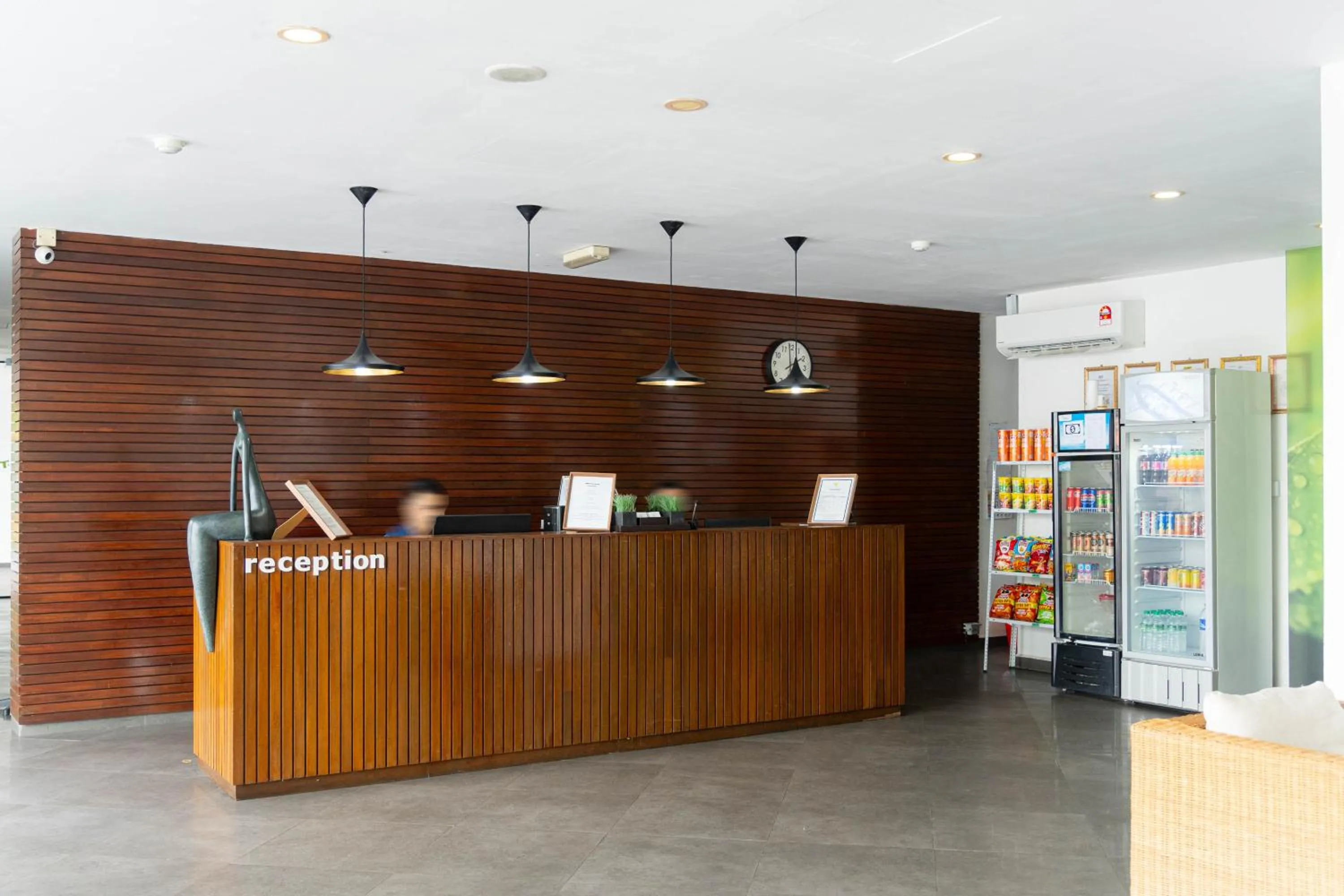 Lobby or reception in T+ Hotel Sungai Petani