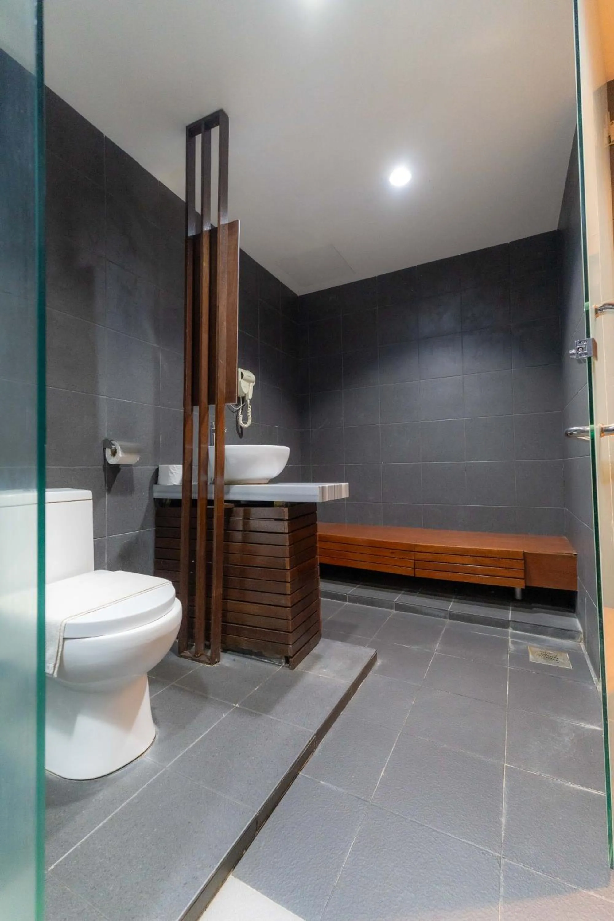 Toilet in T+ Hotel Sungai Petani