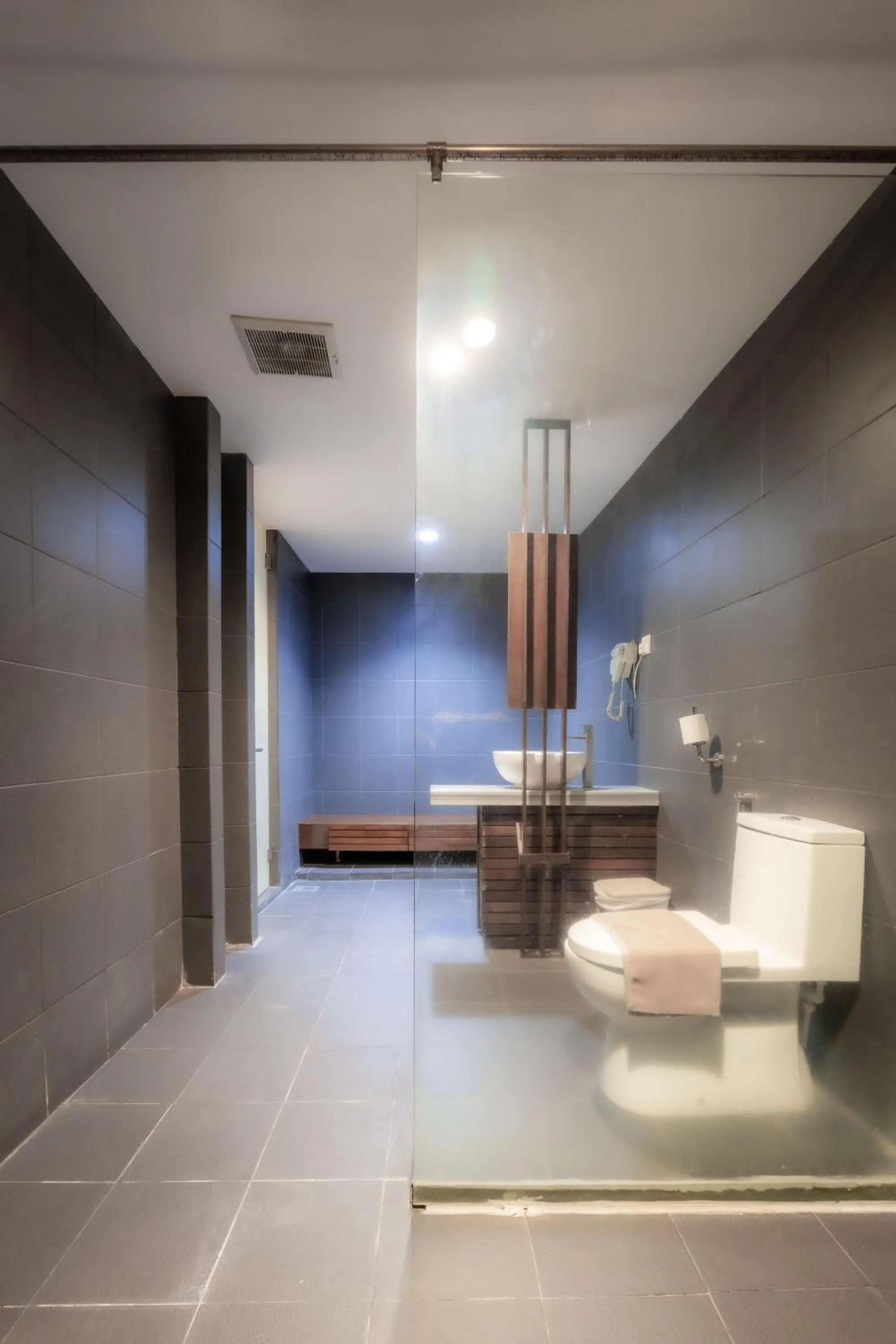 Toilet in T+ Hotel Sungai Petani