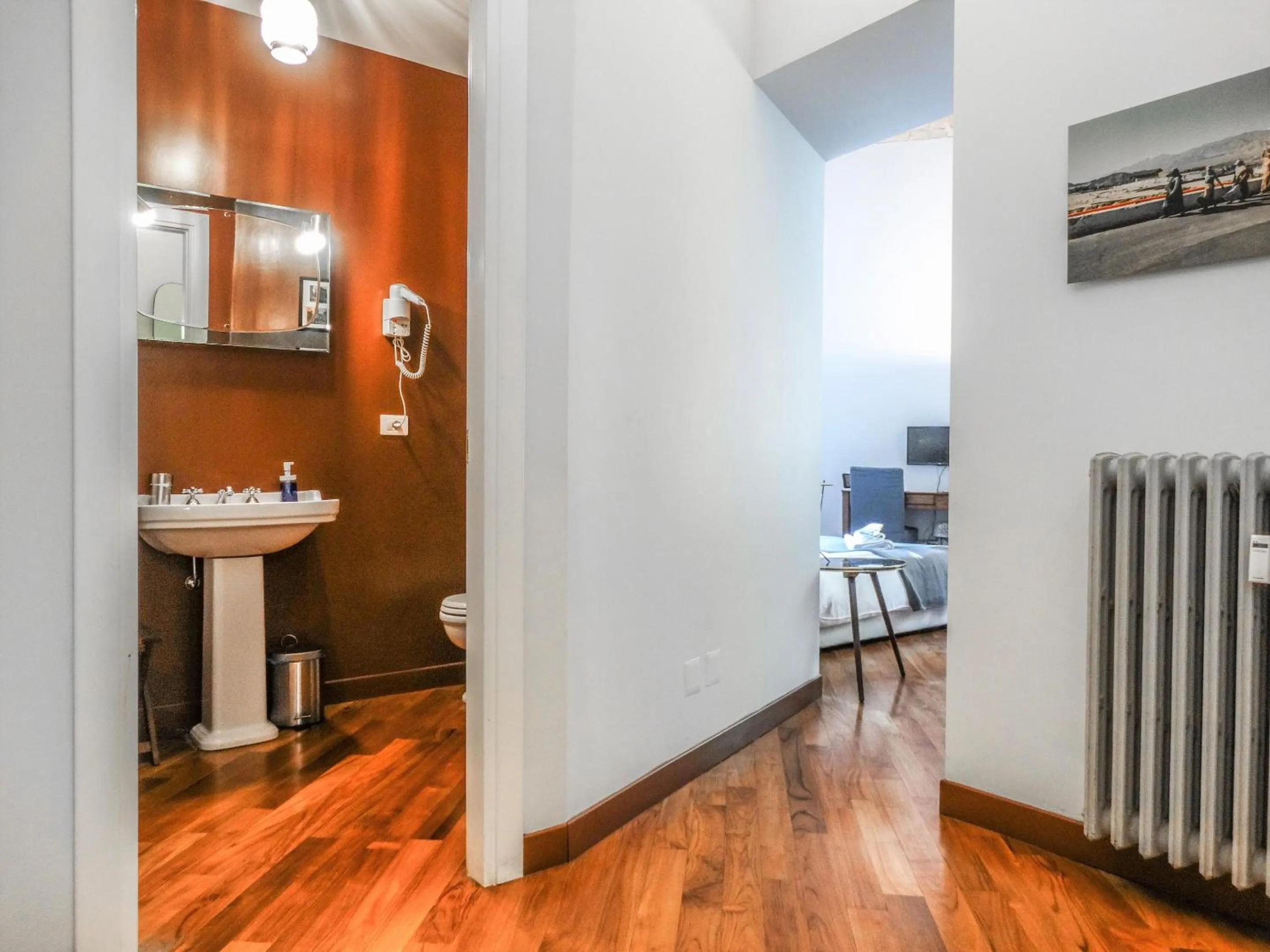 Bathroom in Mecenate Rooms