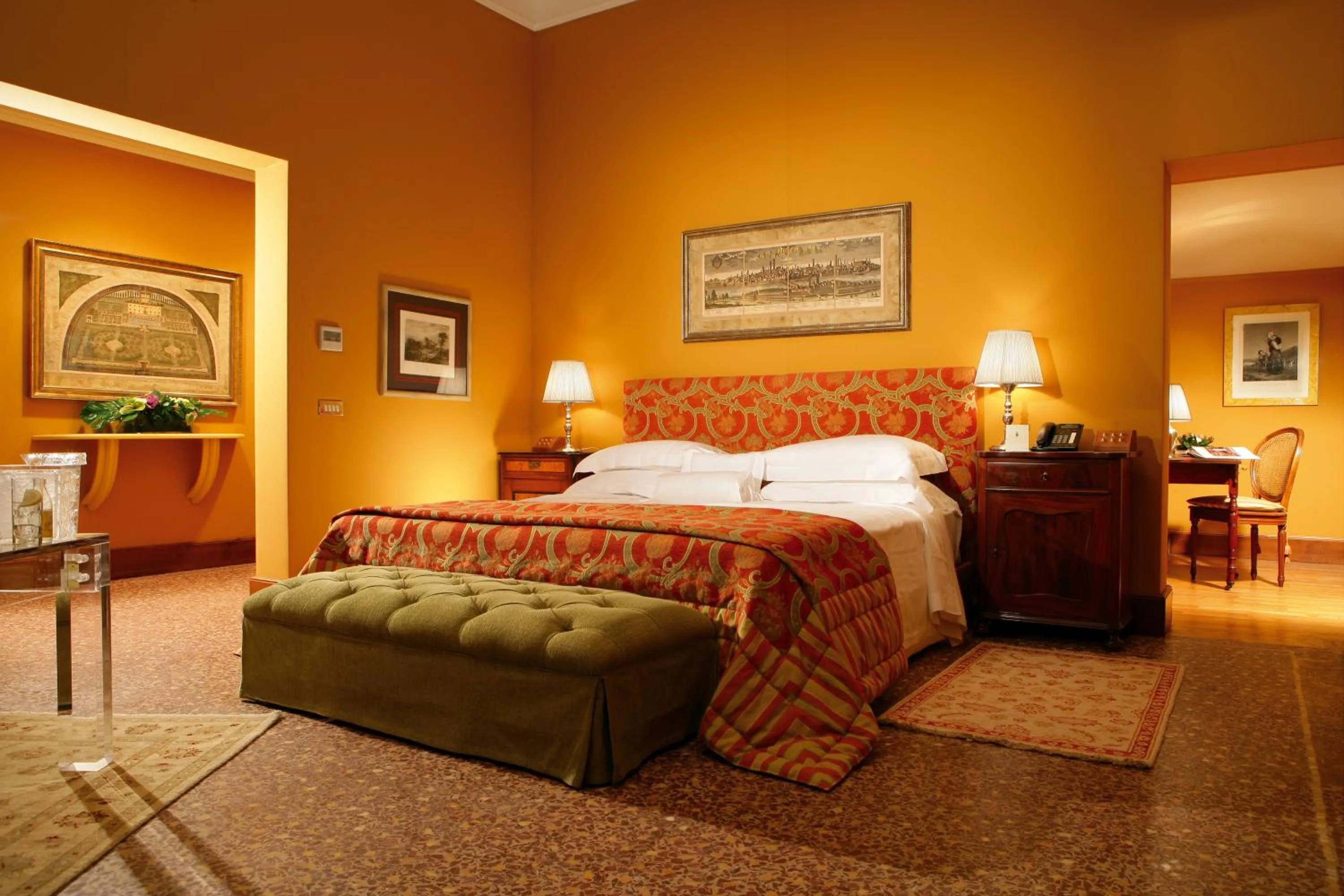 Bedroom, Bed in Villa Spalletti Trivelli - Small Luxury Hotels of the World