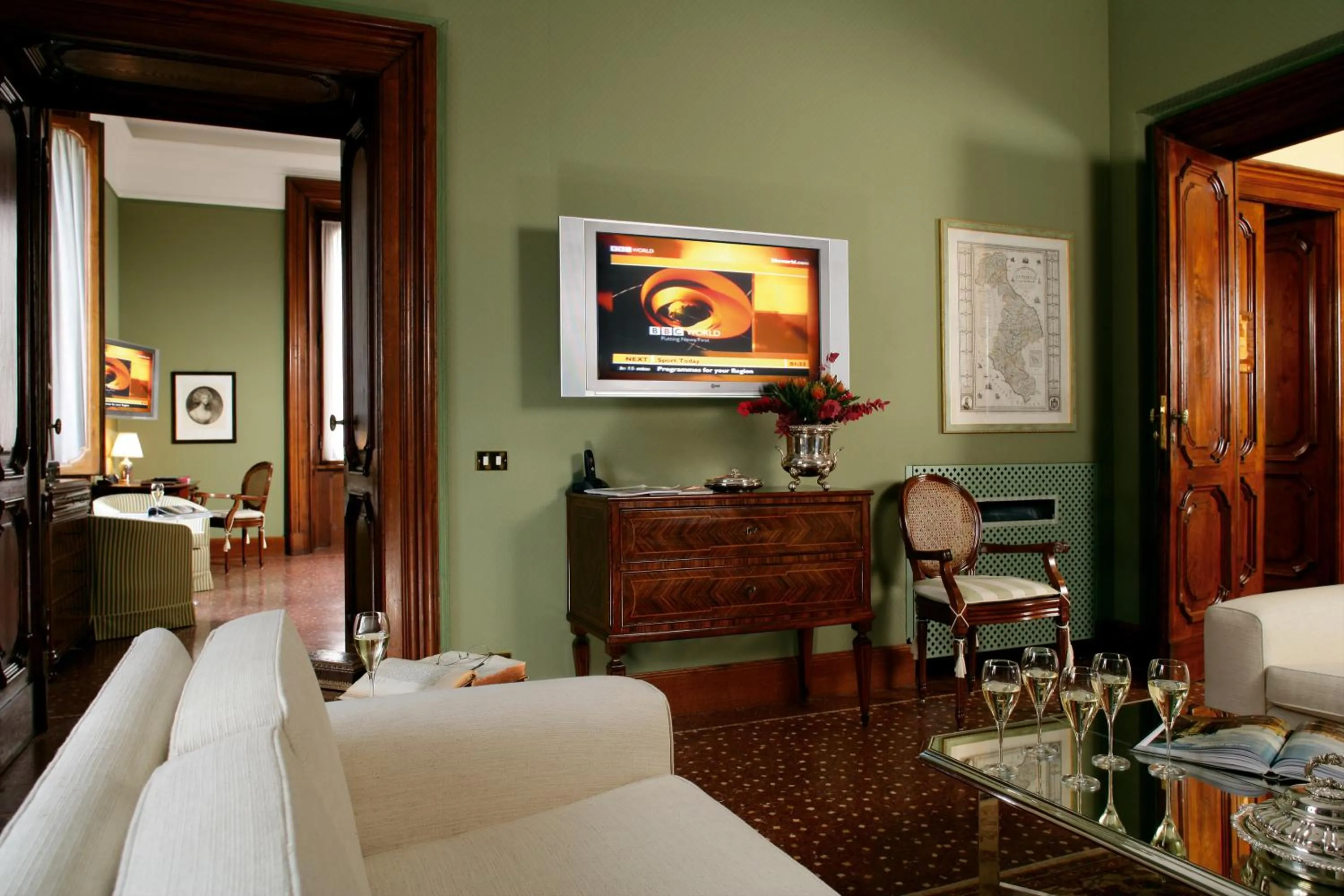Living room, Bed in Villa Spalletti Trivelli - Small Luxury Hotels of the World