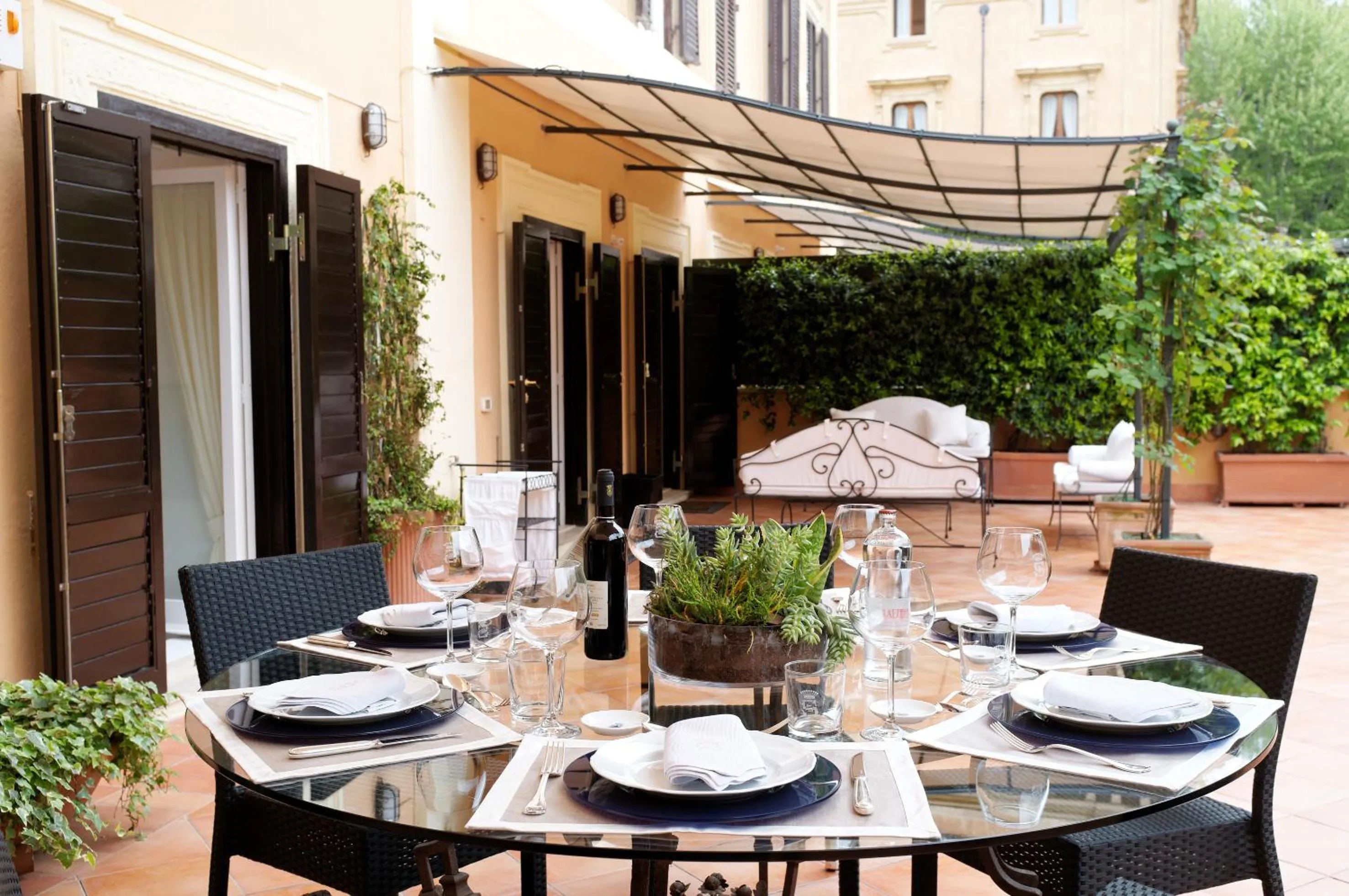 Patio in Villa Spalletti Trivelli - Small Luxury Hotels of the World