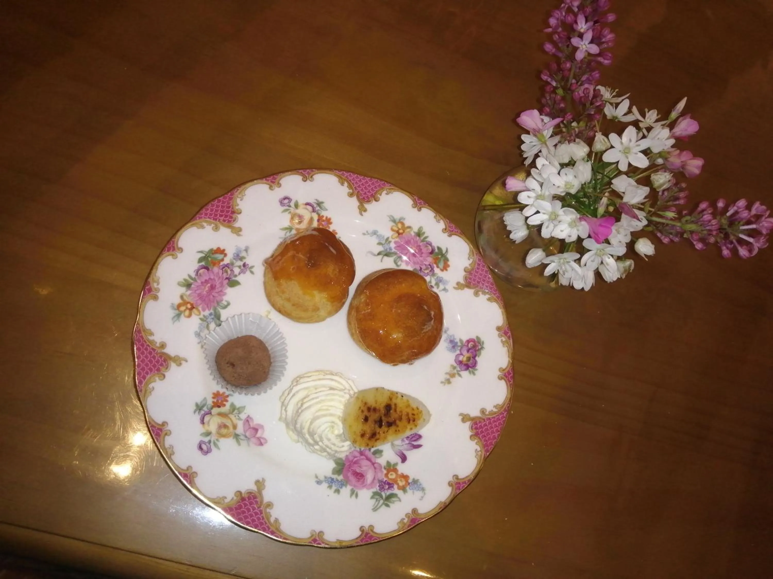 Food in BnBinB La Cour Enchantée