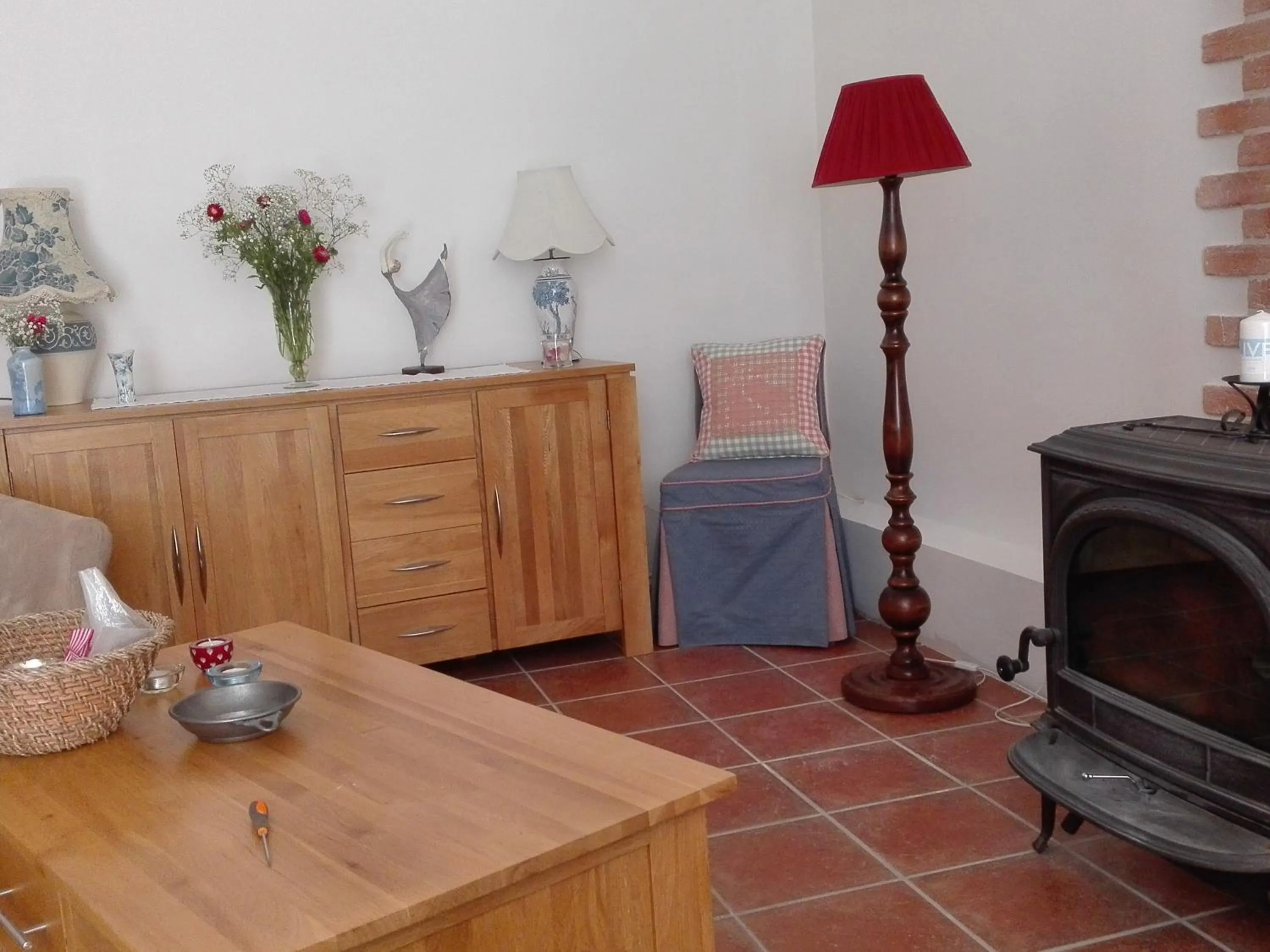 Living room in BnBinB La Cour Enchantée