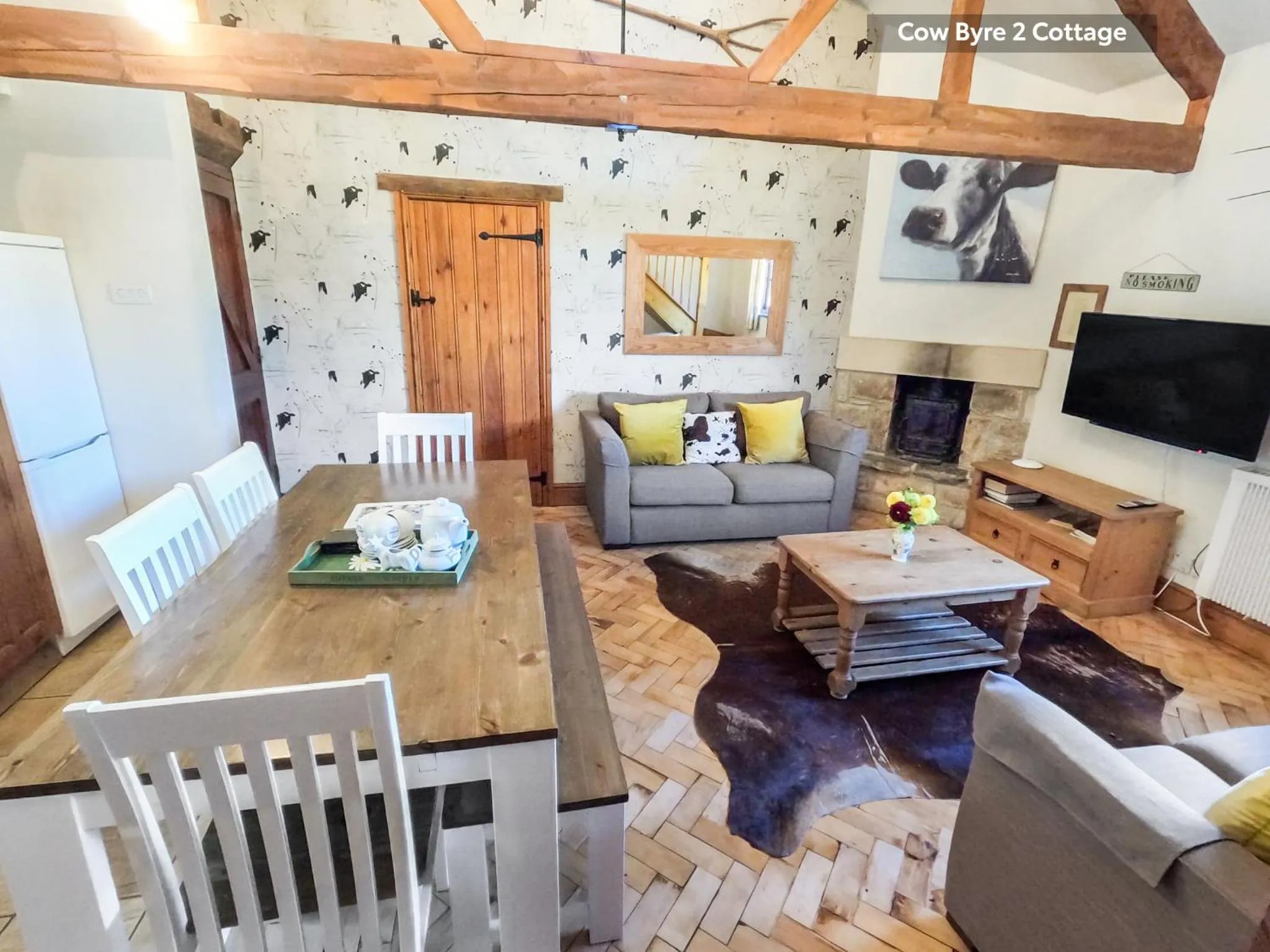 Living room in Beeches Farmhouse Country Cottages & Rooms