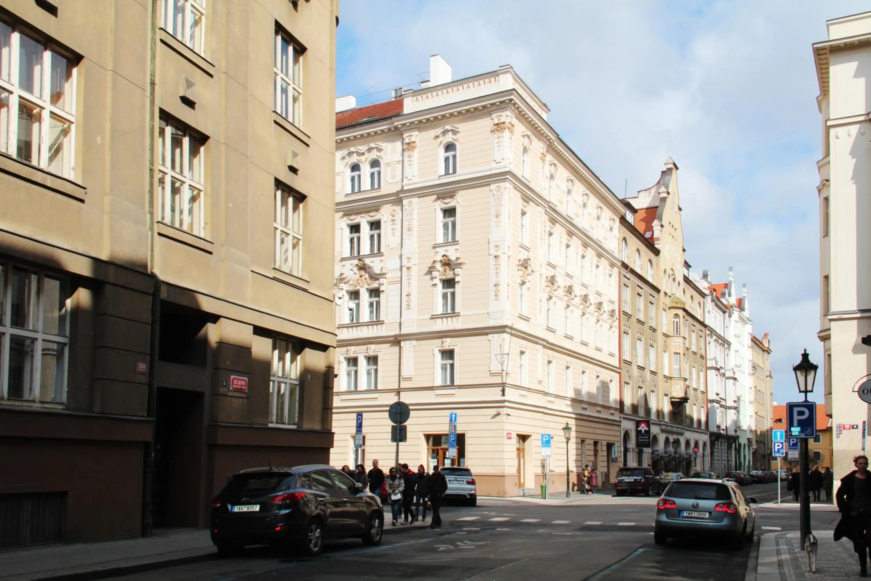Two-Bedroom Apartment in Residence Bílkova