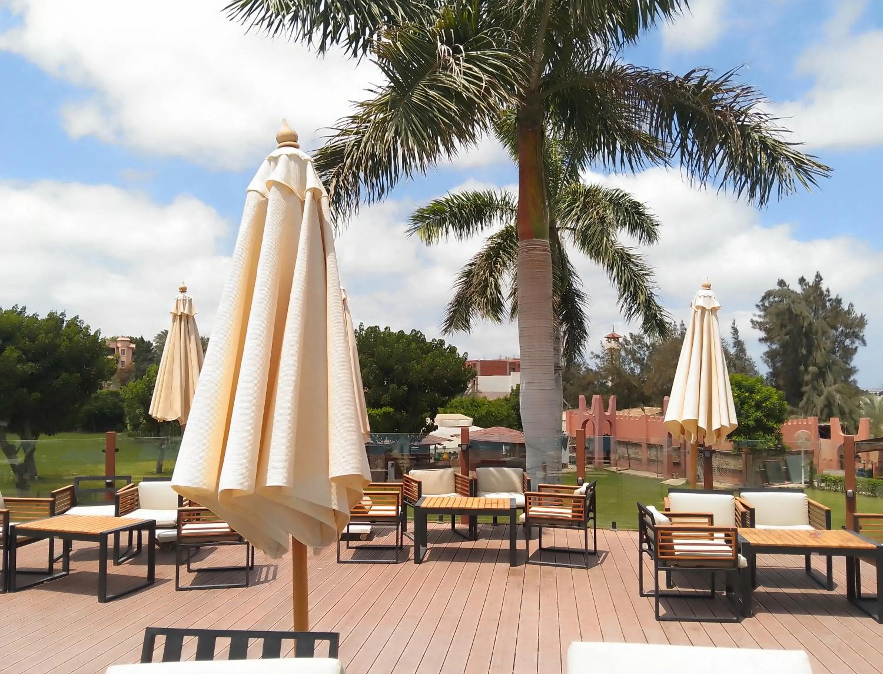Pool view in Africana Hotel & Spa