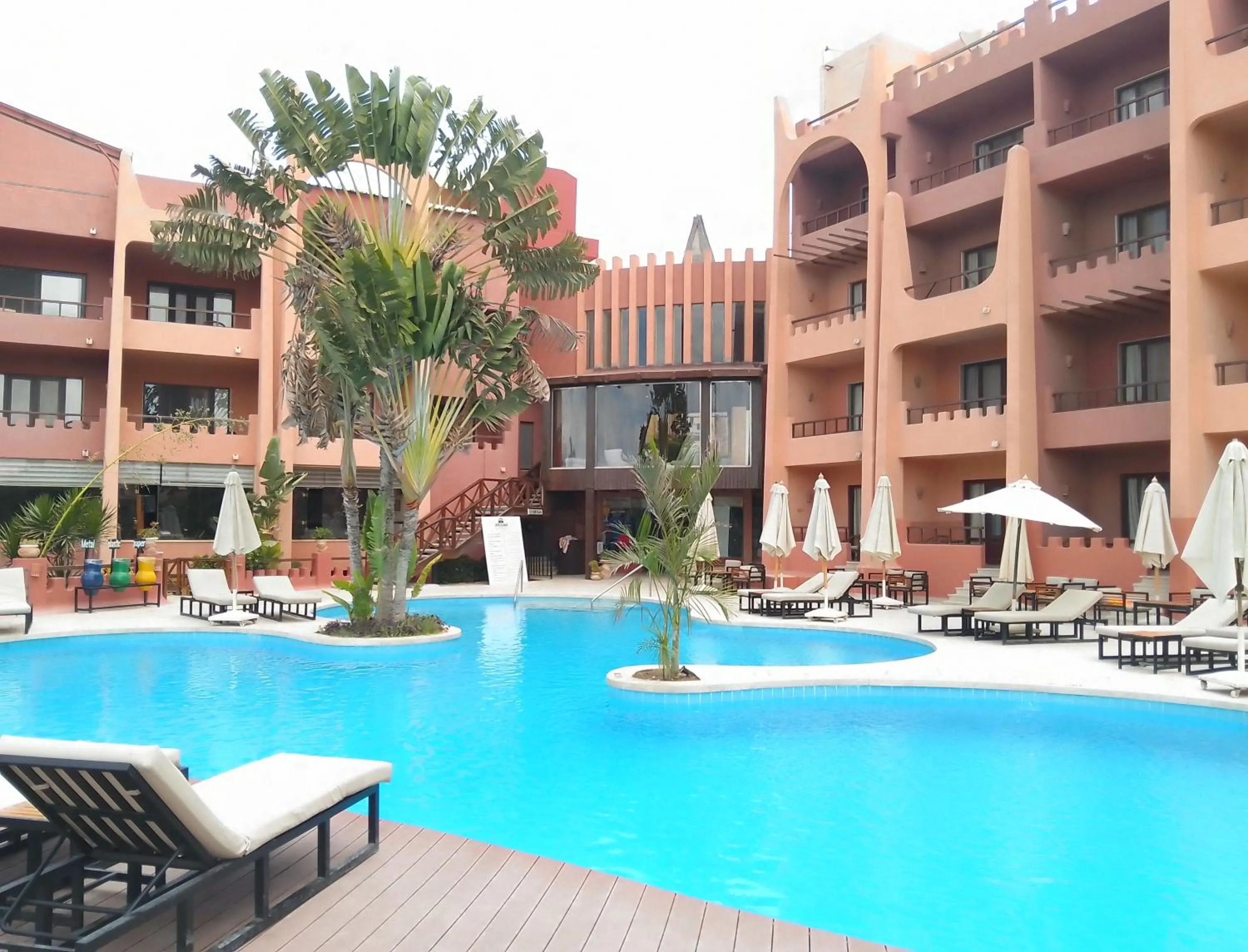 Swimming pool in Africana Hotel & Spa