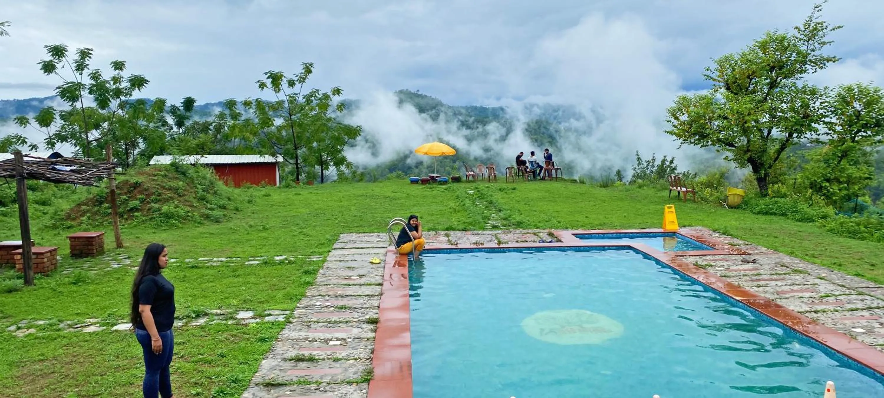 Swimming pool in LaHermitage Resort