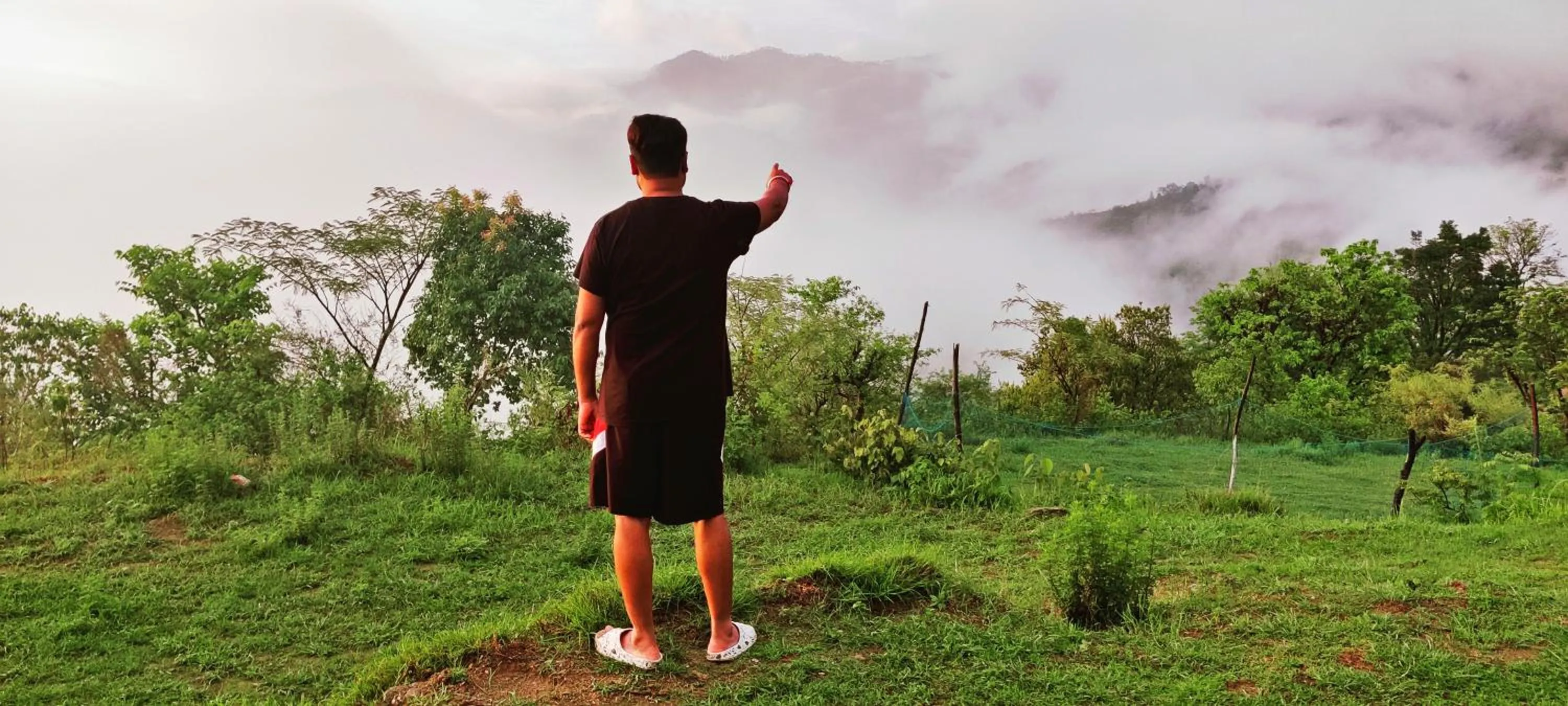 Garden view in LaHermitage Resort