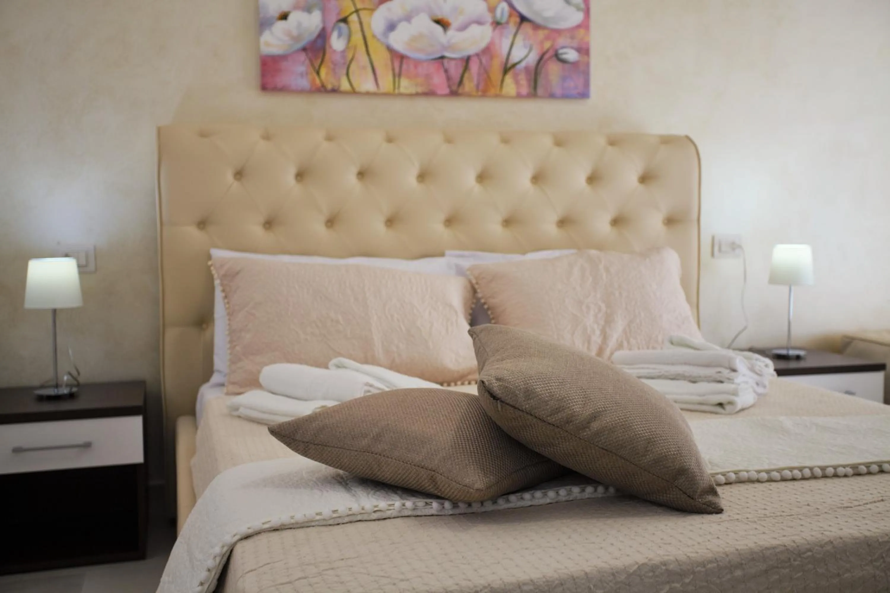 Bed in Central Apartments