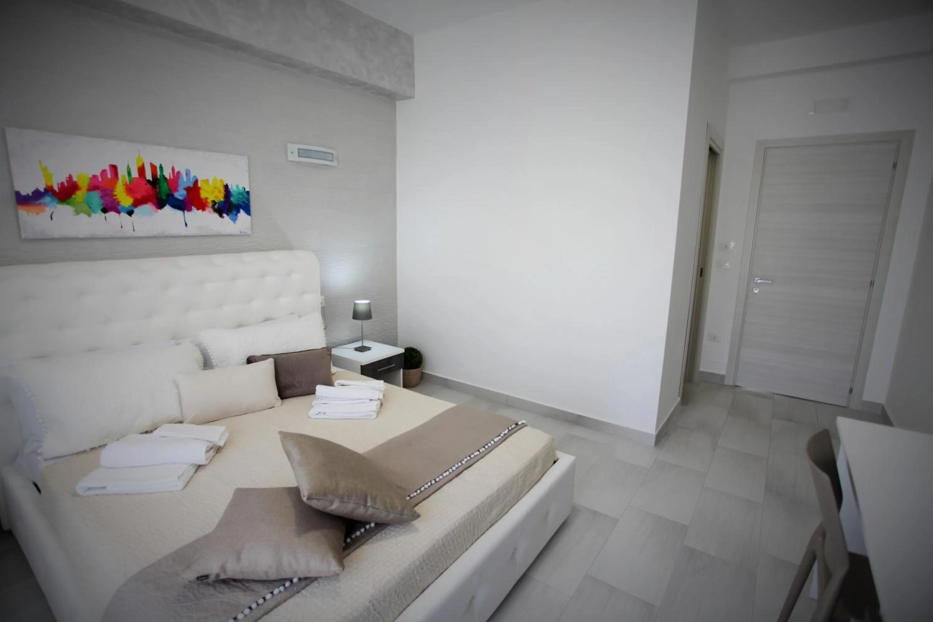 Bed in Central Apartments