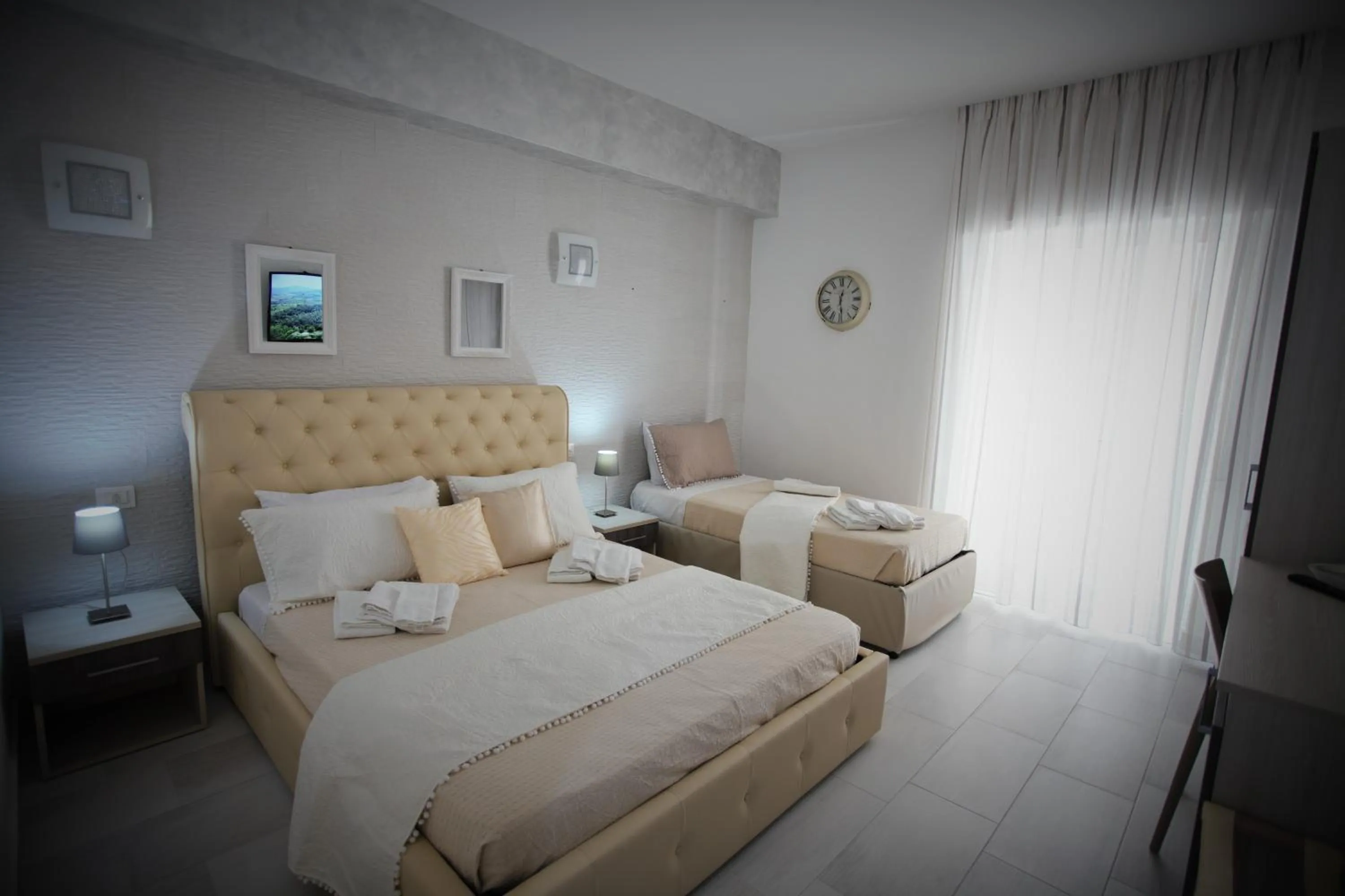 Bed in Central Apartments