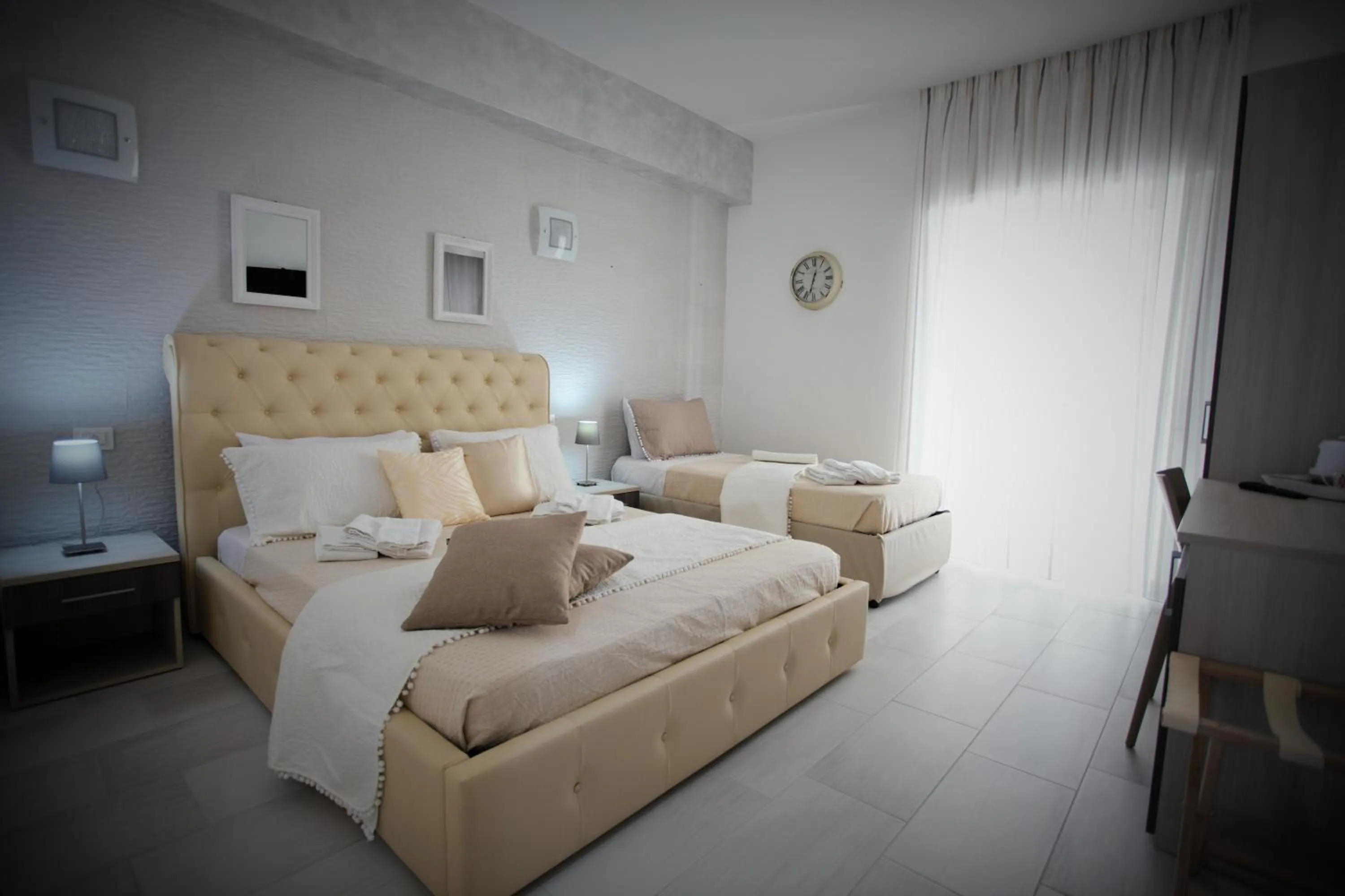 Bed in Central Apartments