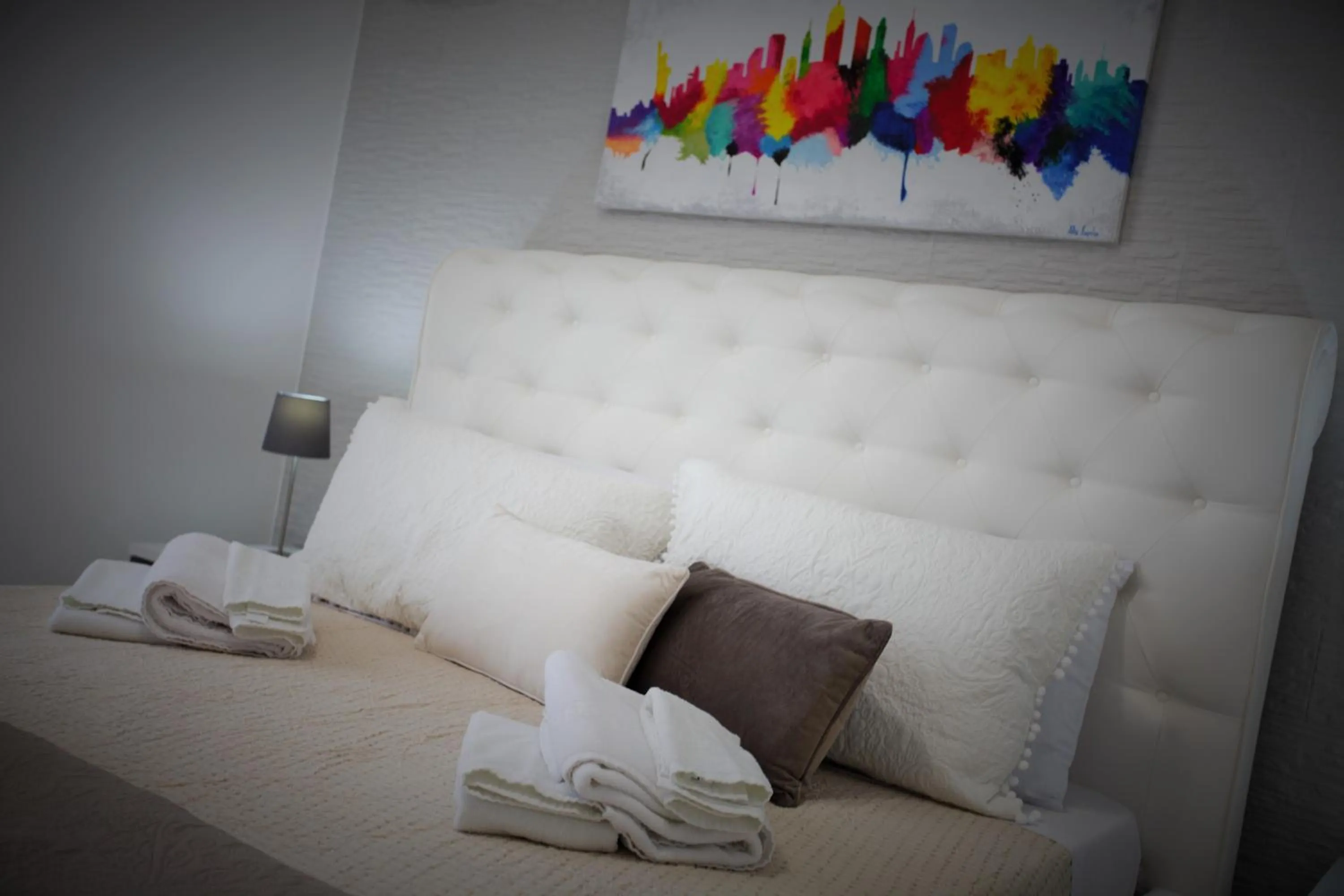 Bed in Central Apartments