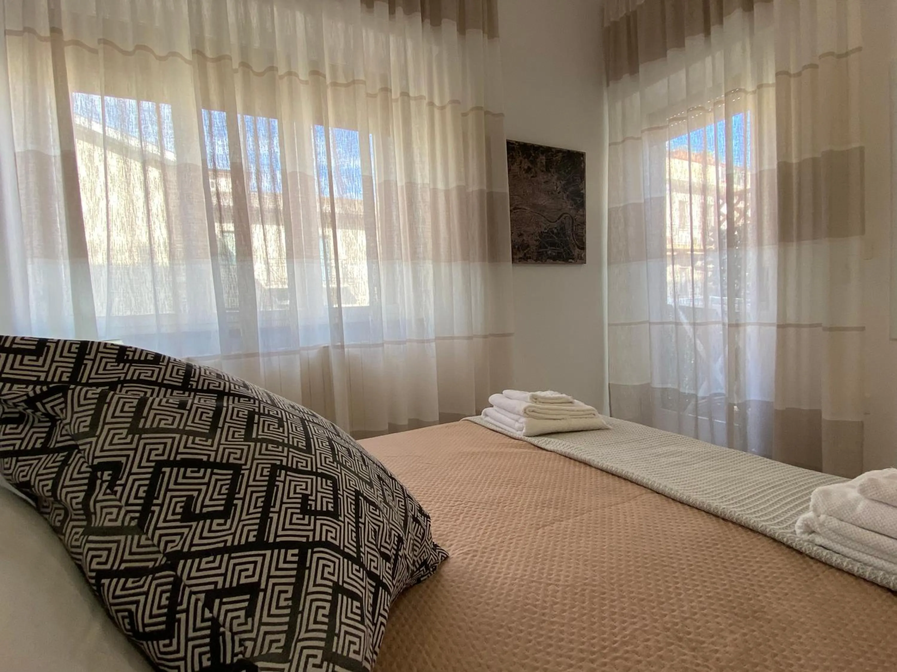 Bed in Central Apartments