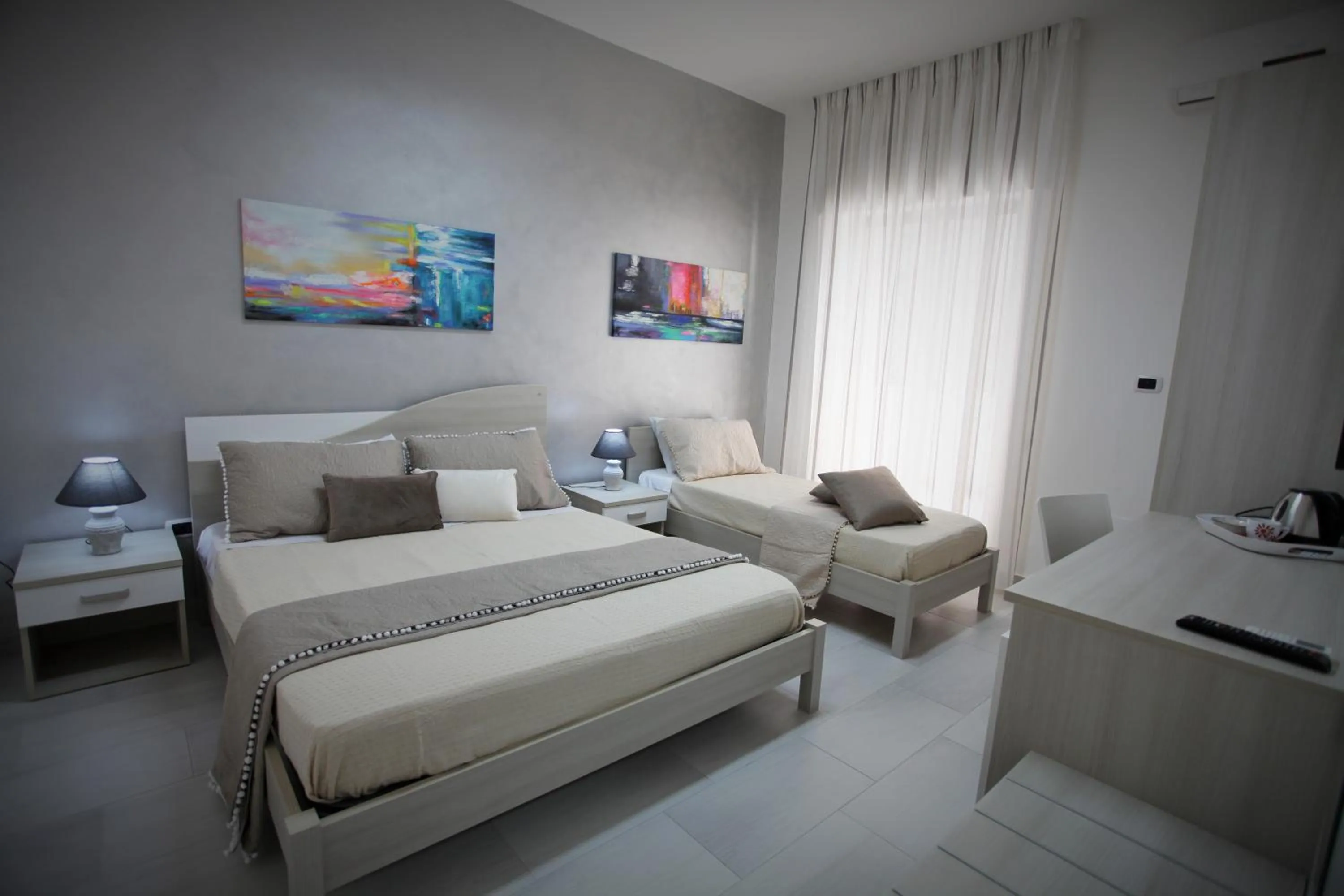 Bed in Central Apartments