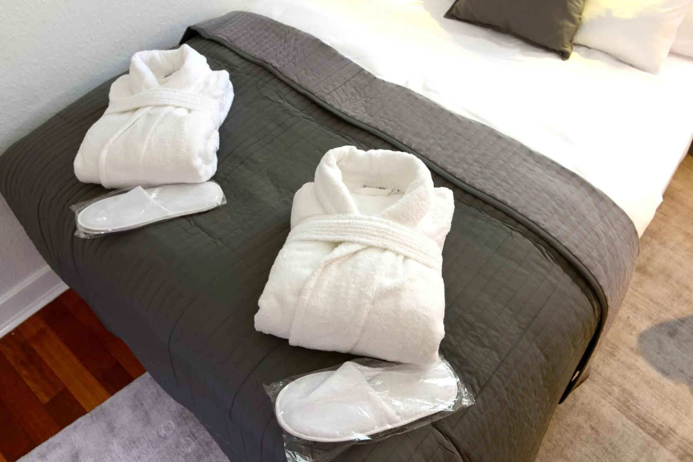 Bed in Lilis kleines Hotel