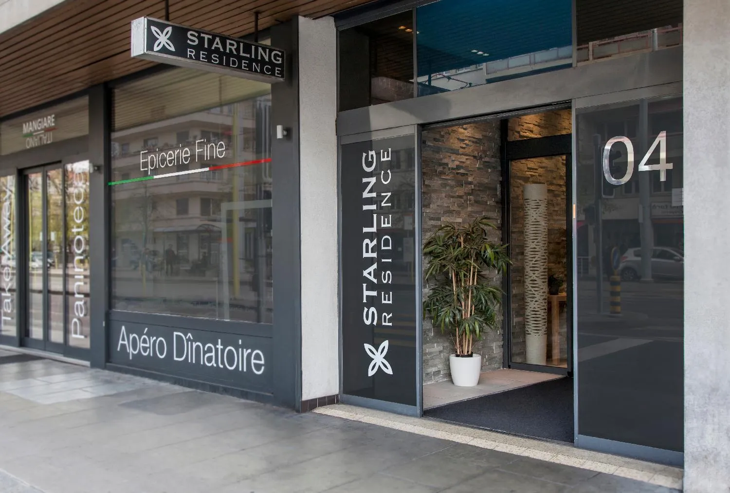 Property building in Starling Hôtel Résidence Genève