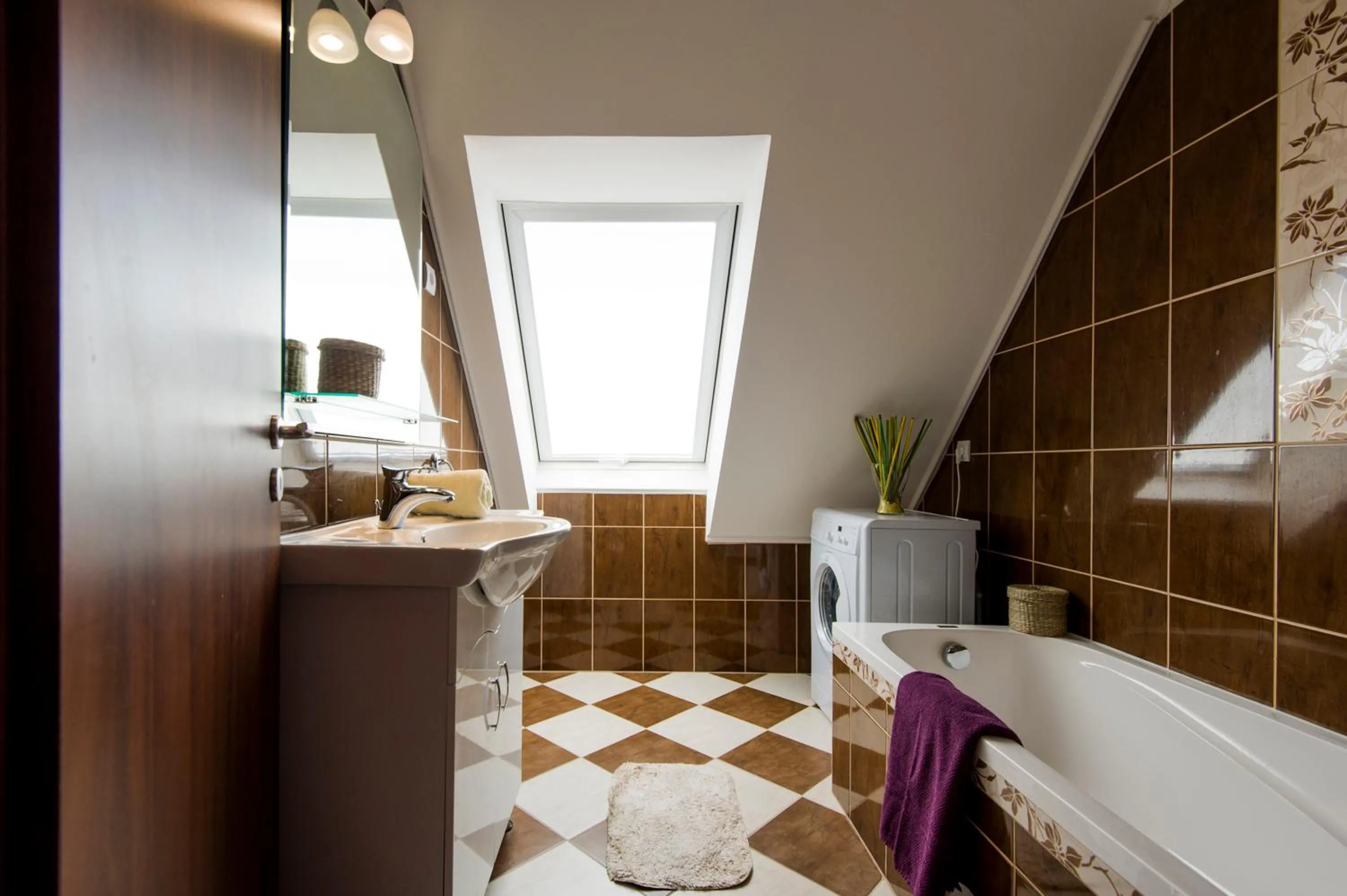 Bathroom in Grand Budapest Penthouse