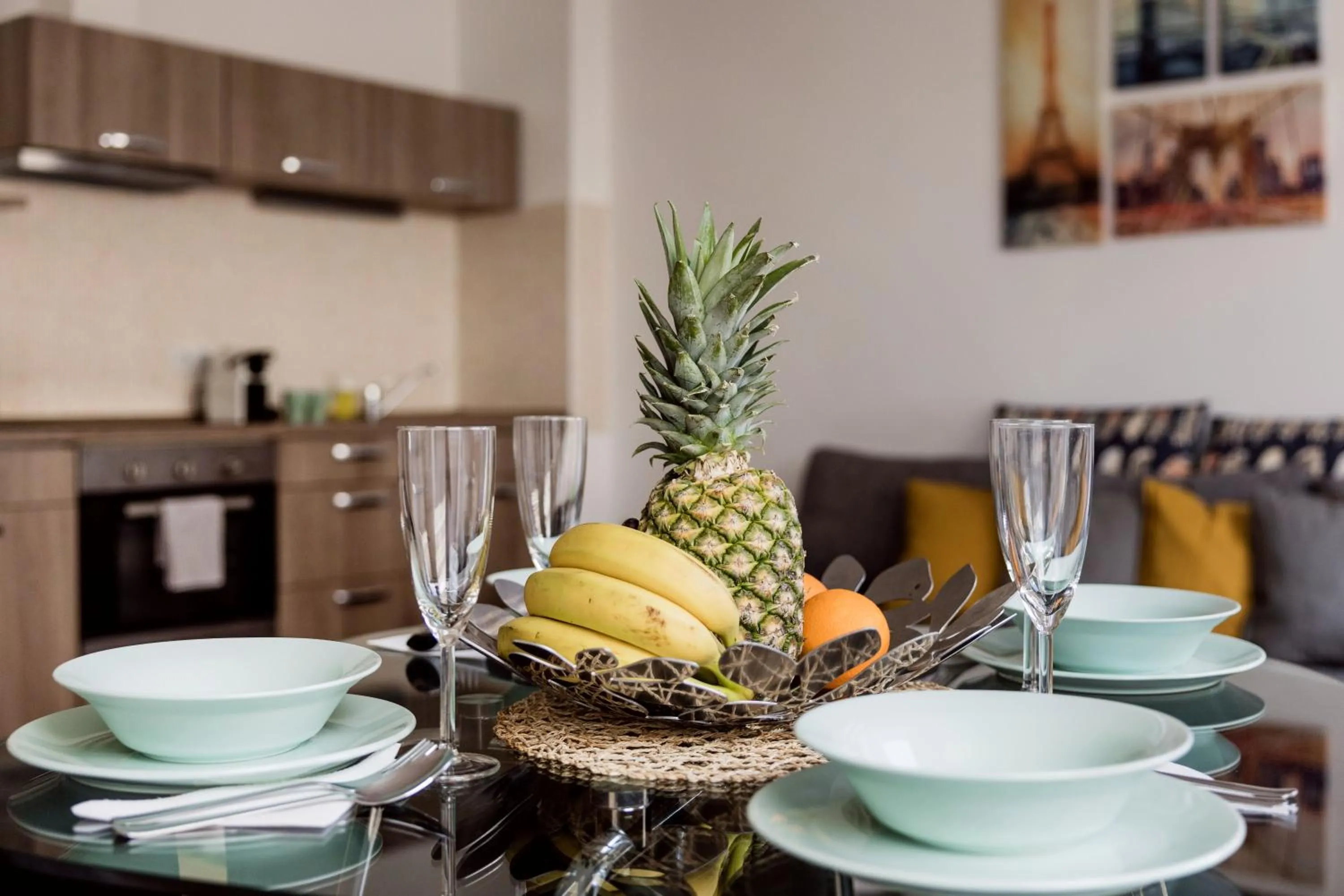 Dining area in Grand Budapest Penthouse