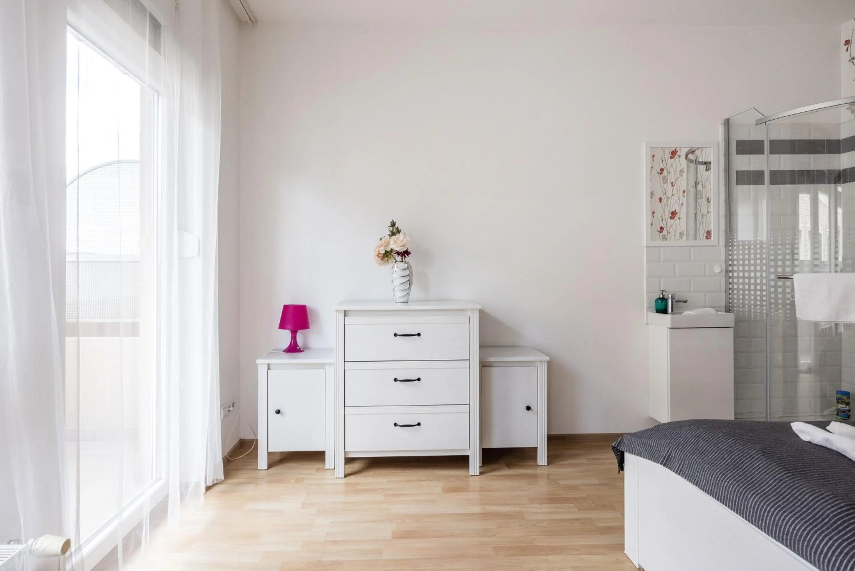 Bedroom, Bed in Grand Budapest Penthouse