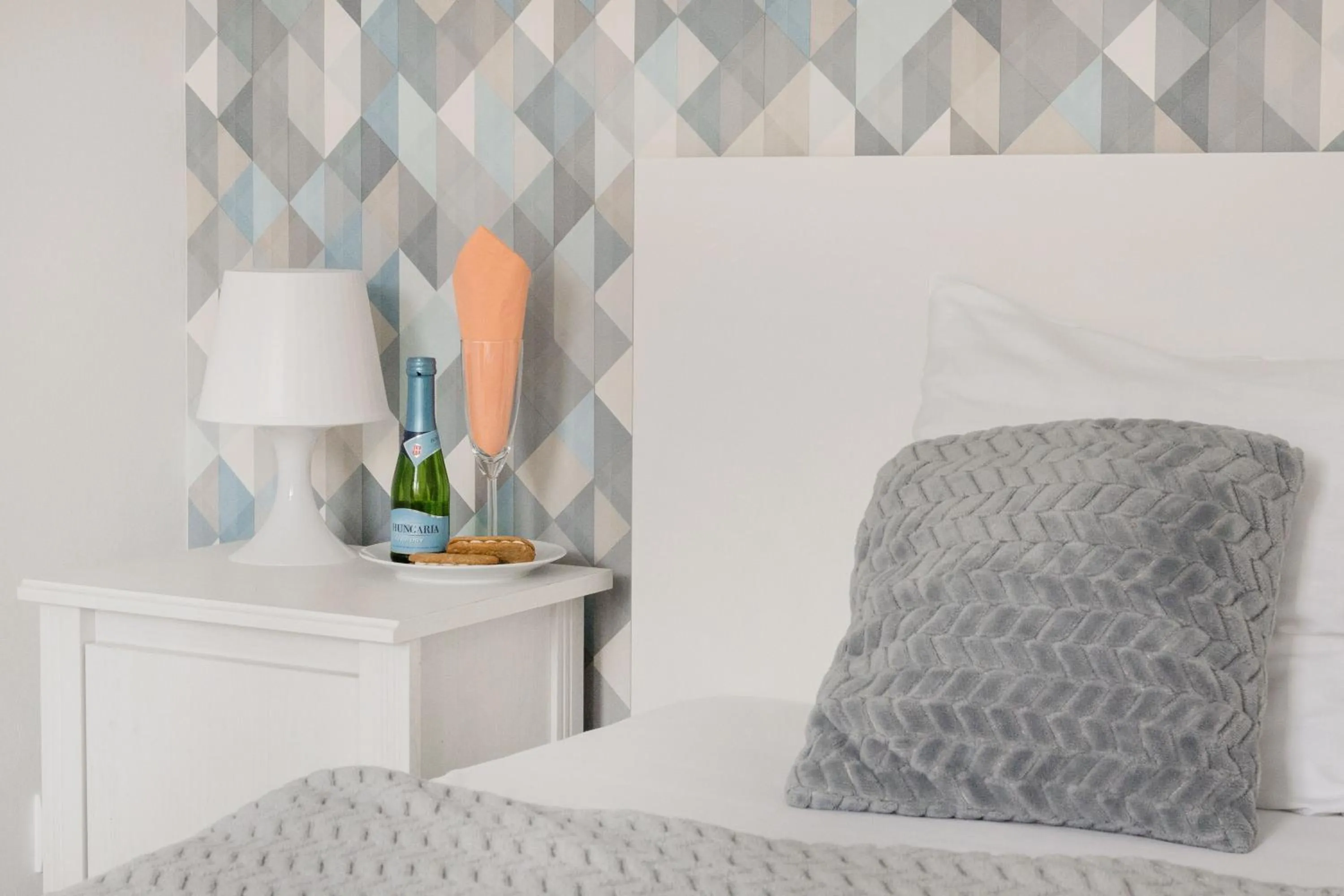 Bedroom, Bed in Grand Budapest Penthouse