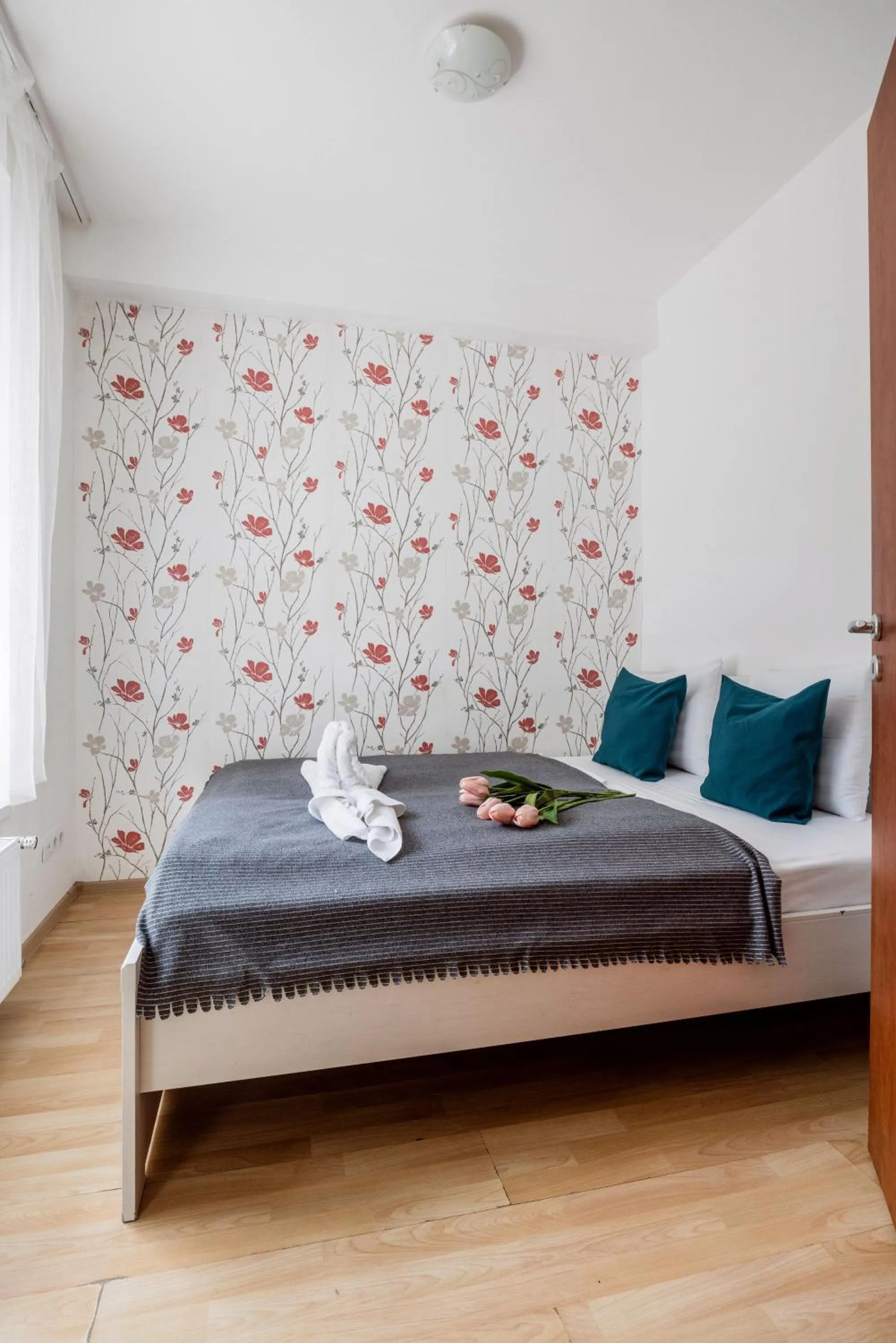 Bedroom, Bed in Grand Budapest Penthouse