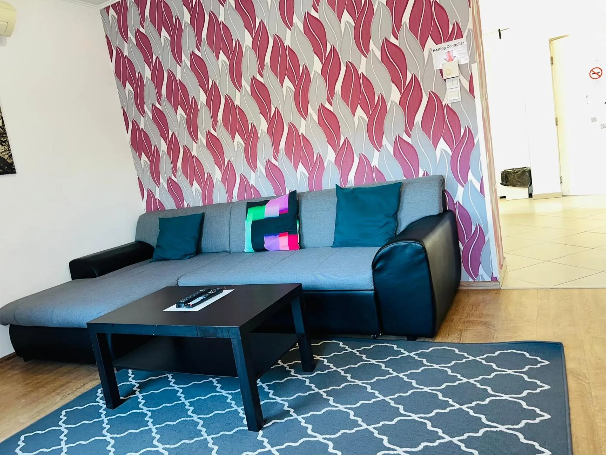 Living room in Grand Budapest Penthouse