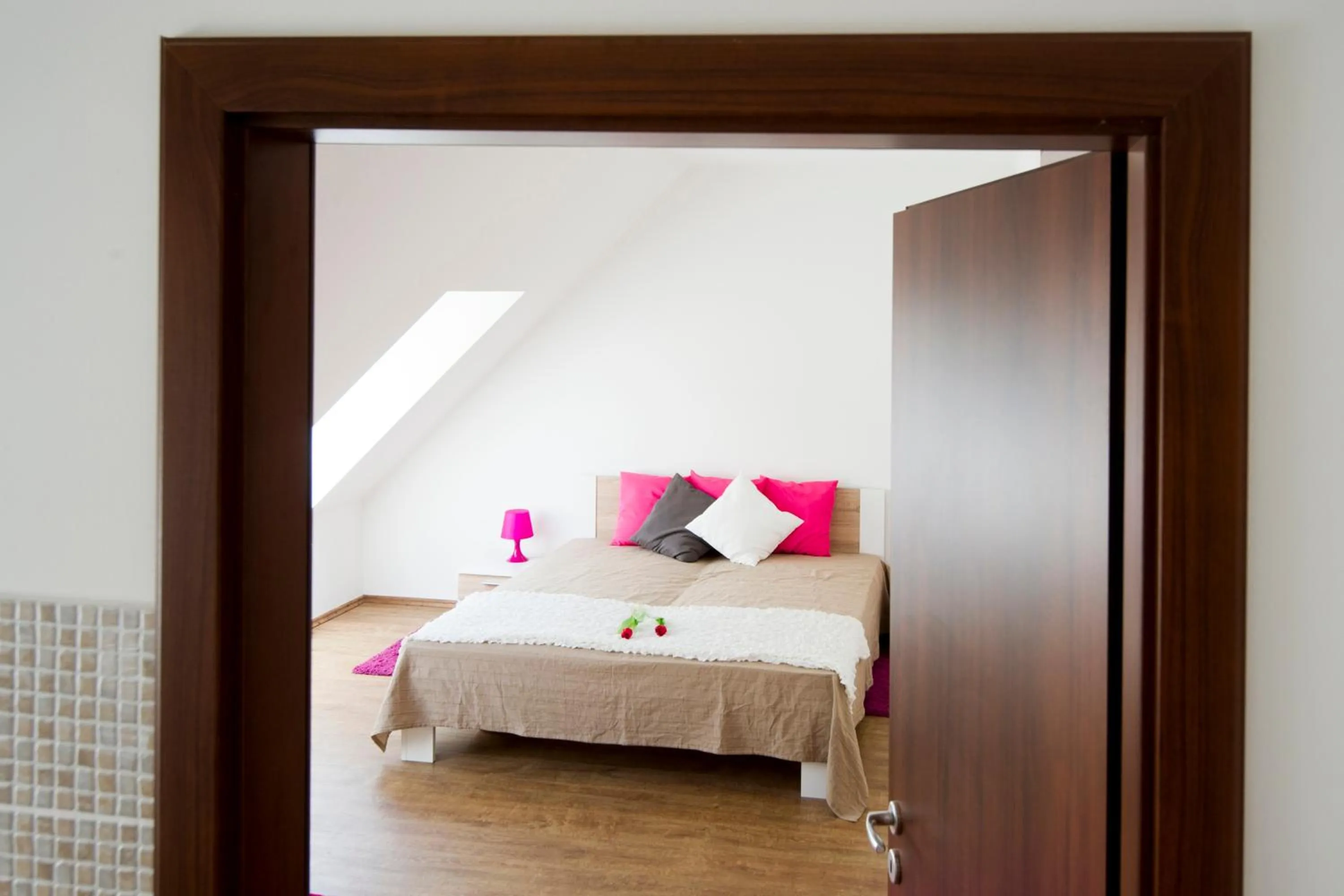 Bedroom, Bed in Grand Budapest Penthouse