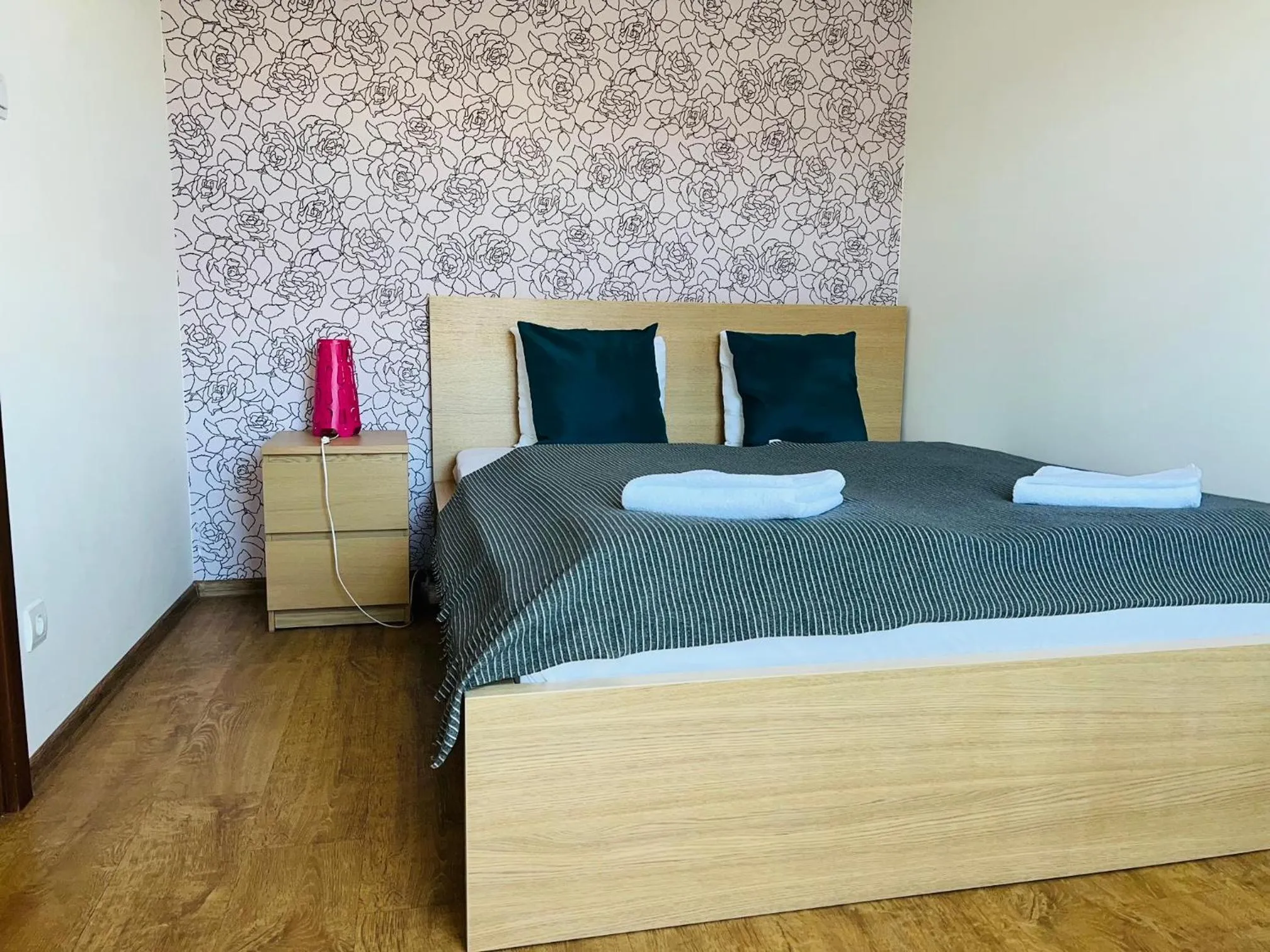 Bedroom, Bed in Grand Budapest Penthouse