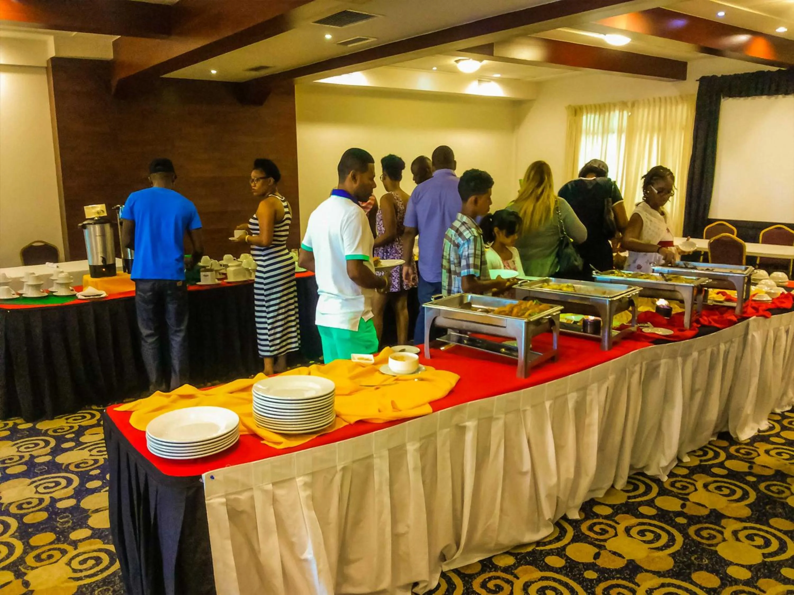 People in Herdmanston Lodge Hotel