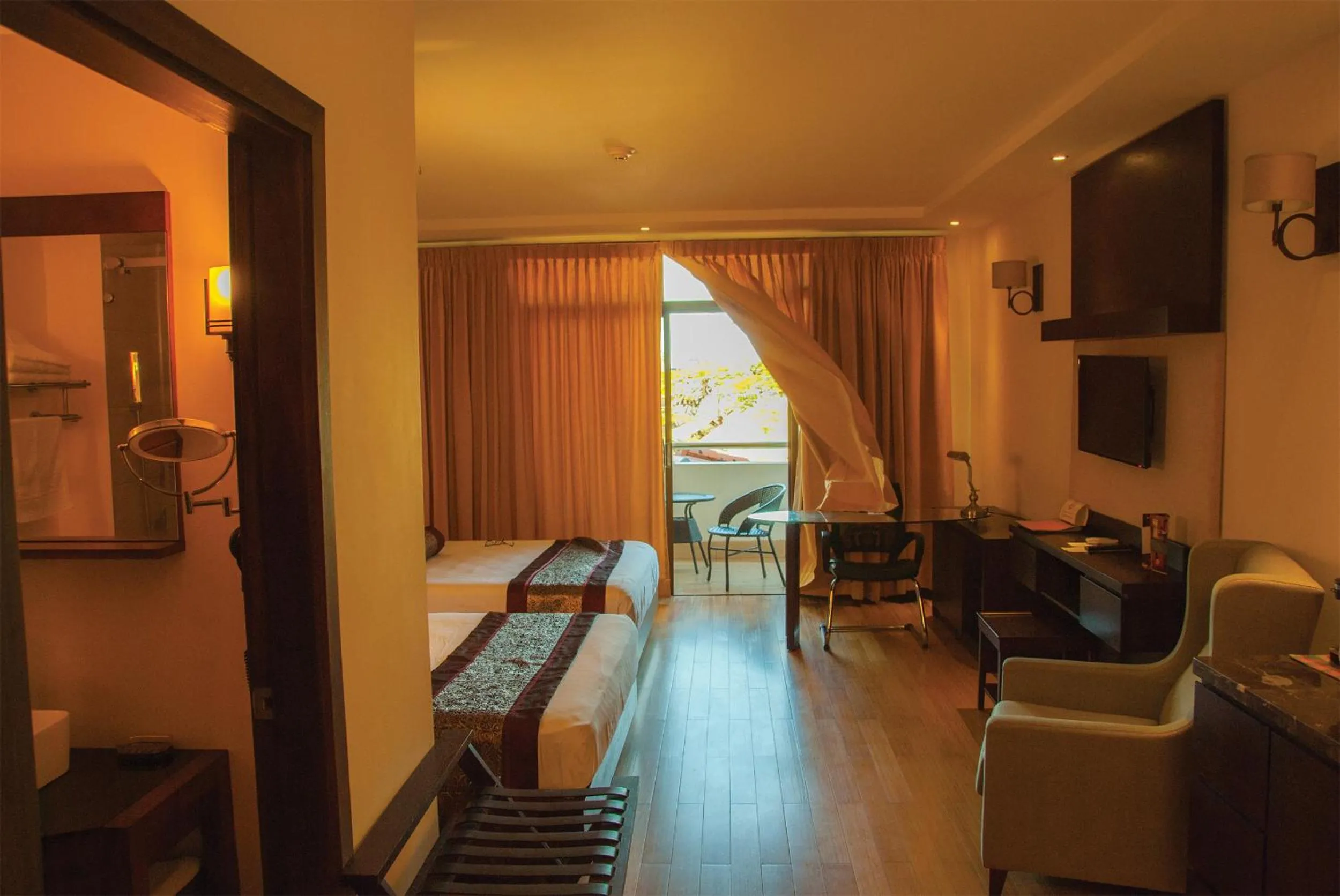 Photo of the whole room in Herdmanston Lodge Hotel