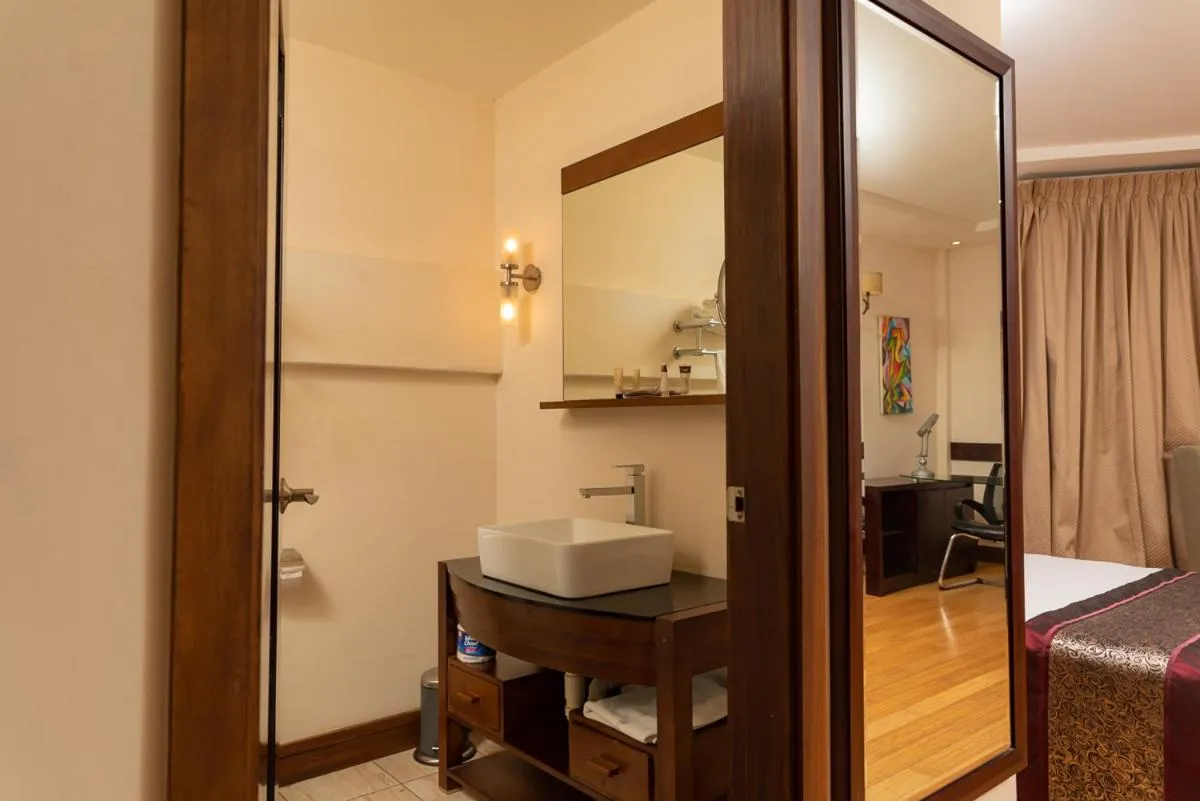 Bed in Herdmanston Lodge Hotel